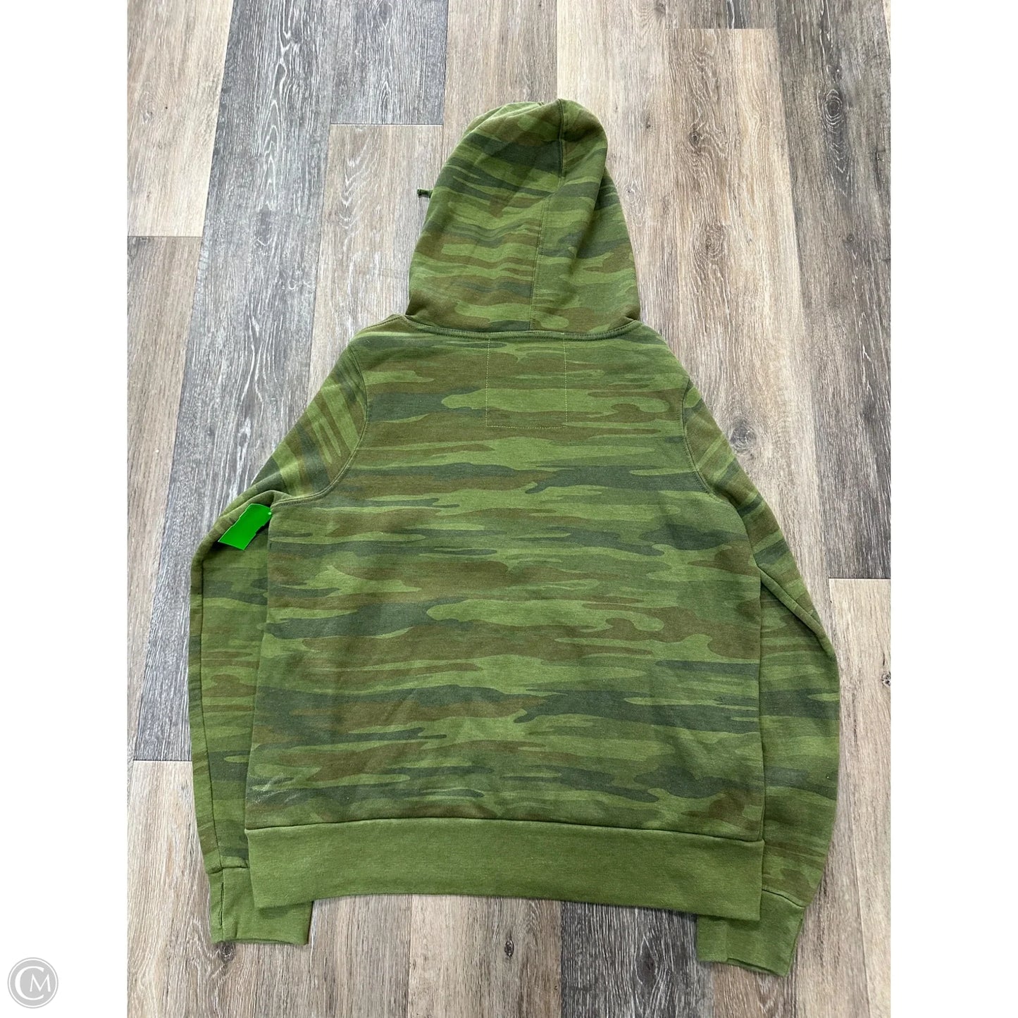 Sweatshirt Hoodie By Aviator Nation In Camouflage Print, Size: L