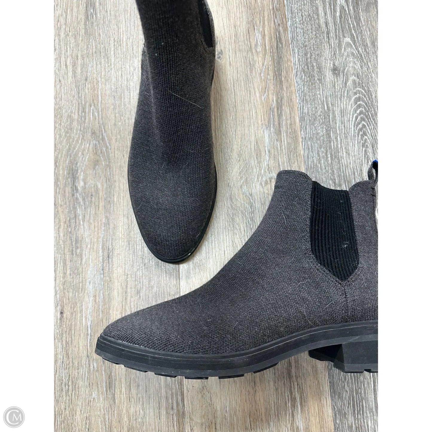 Boots Ankle Flats By Rothys In Grey, Size: 10