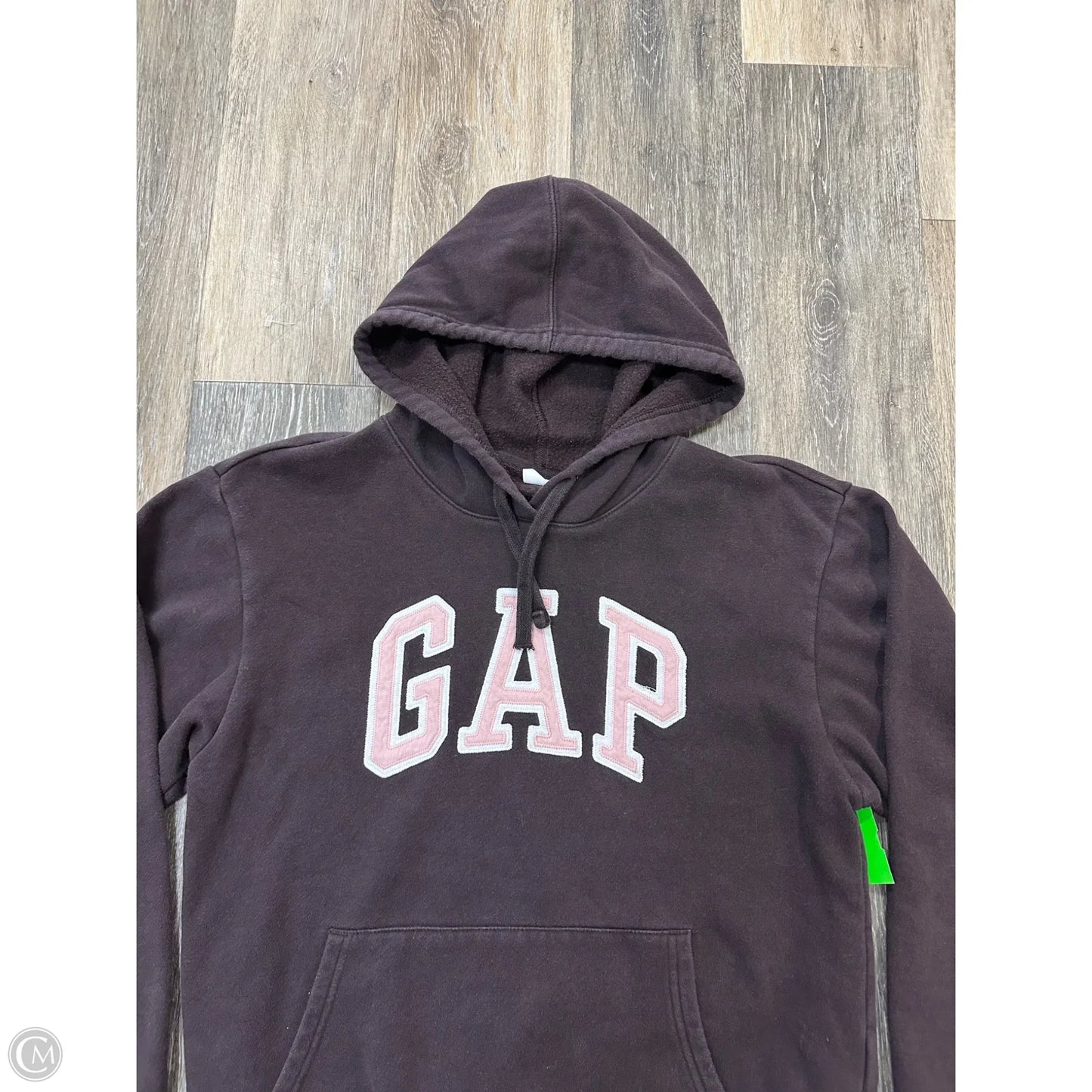 Sweatshirt Hoodie By Gap In Brown, Size: S