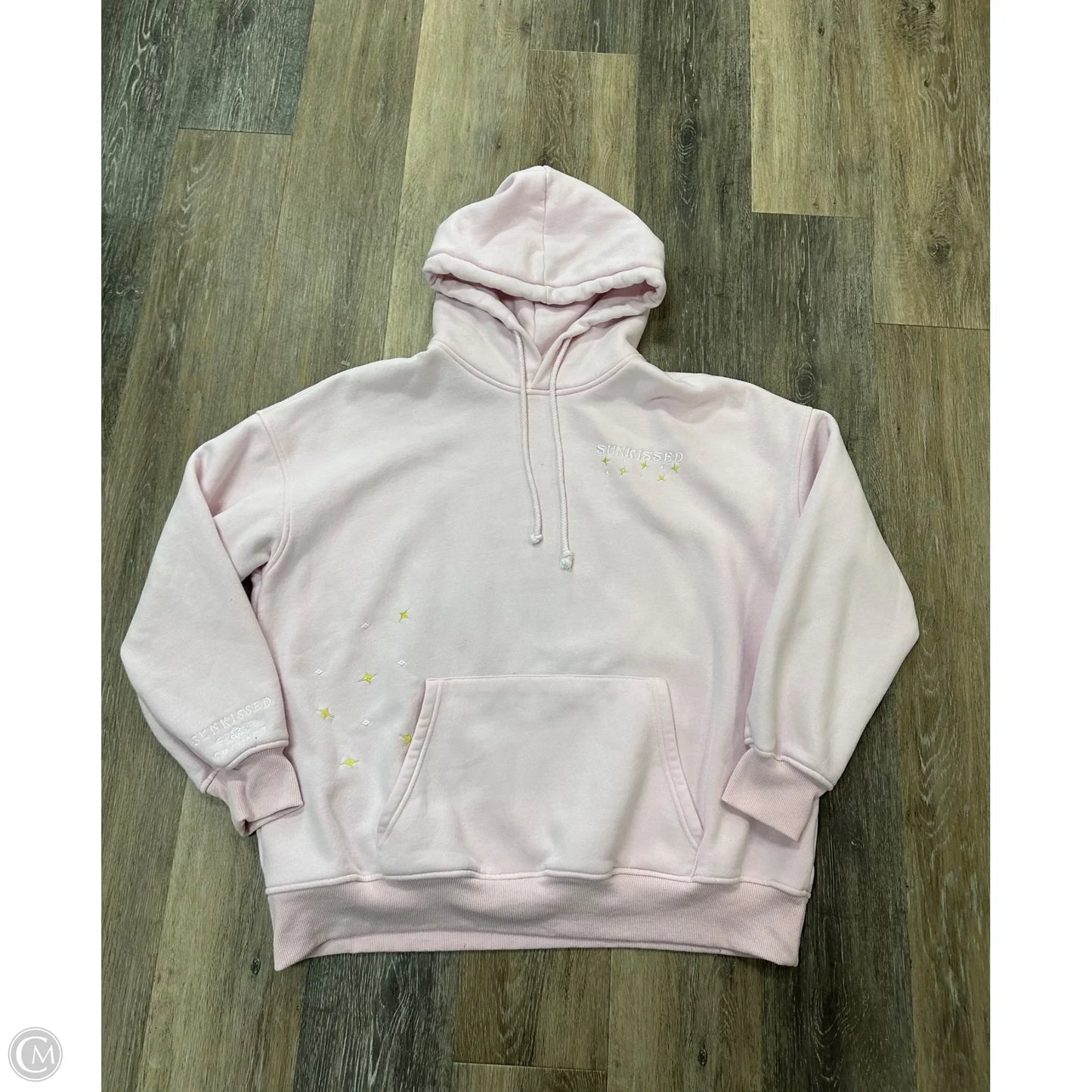Sweatshirt Hoodie By Sunkissed In Pink, Size: M