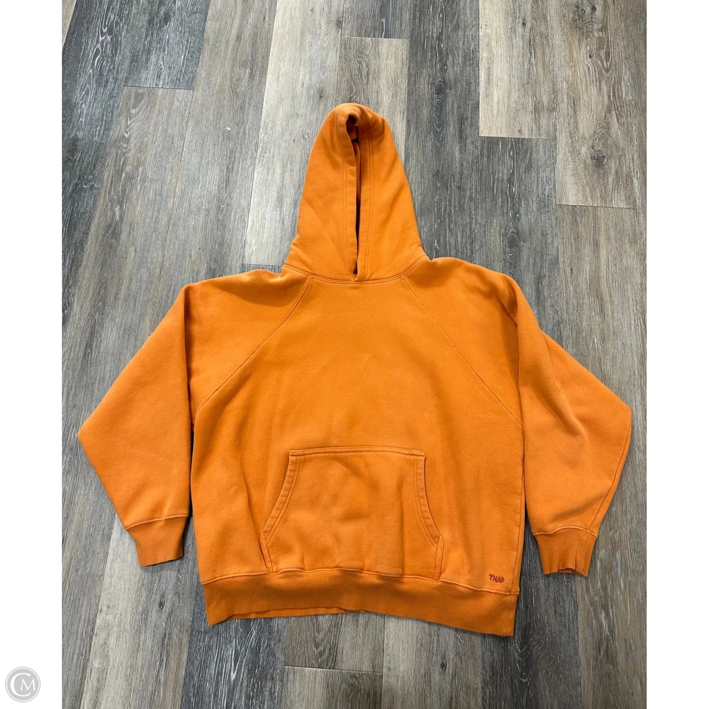 Sweatshirt Hoodie By Tna In Orange, Size: M