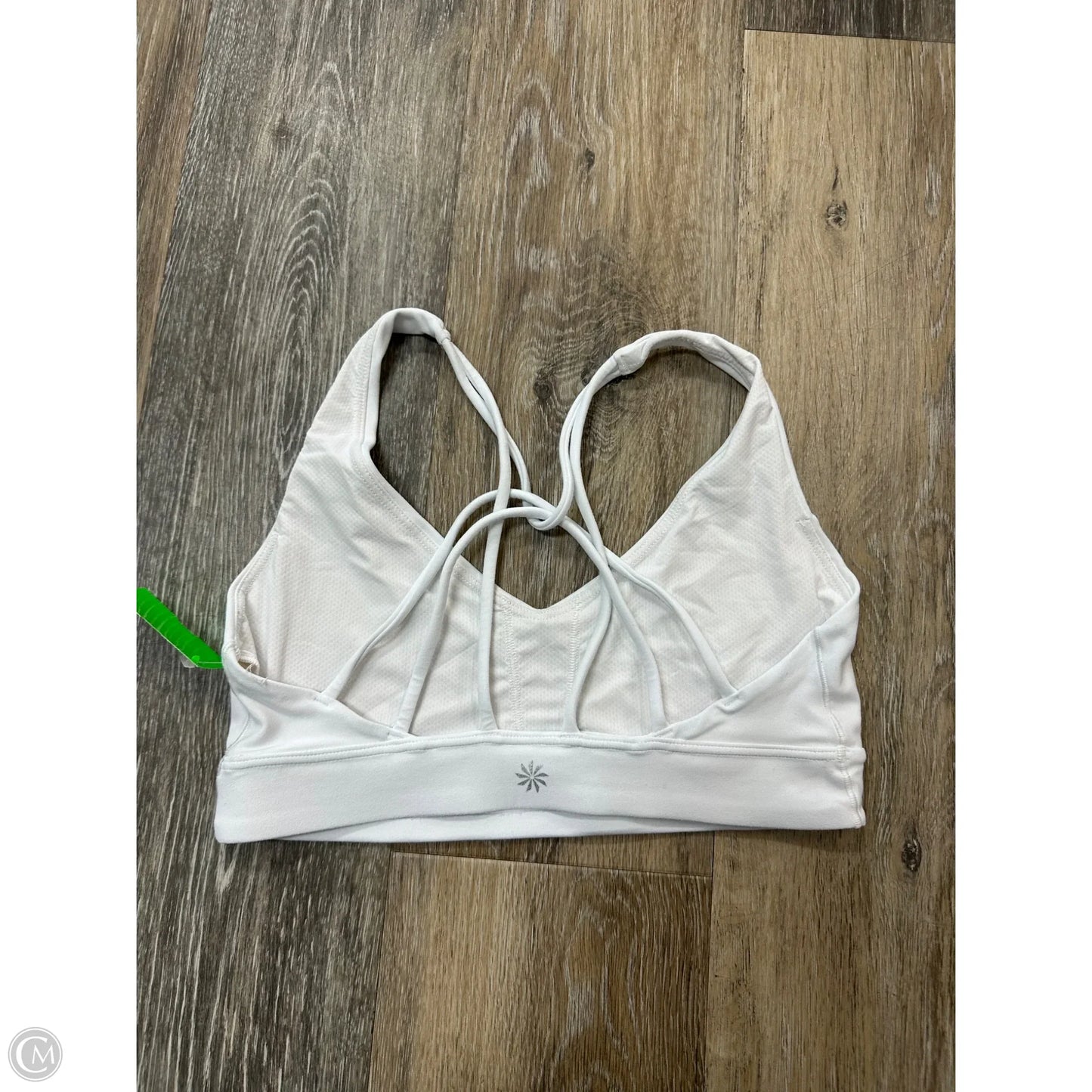 Athletic Bra By Athleta In White, Size: Xs