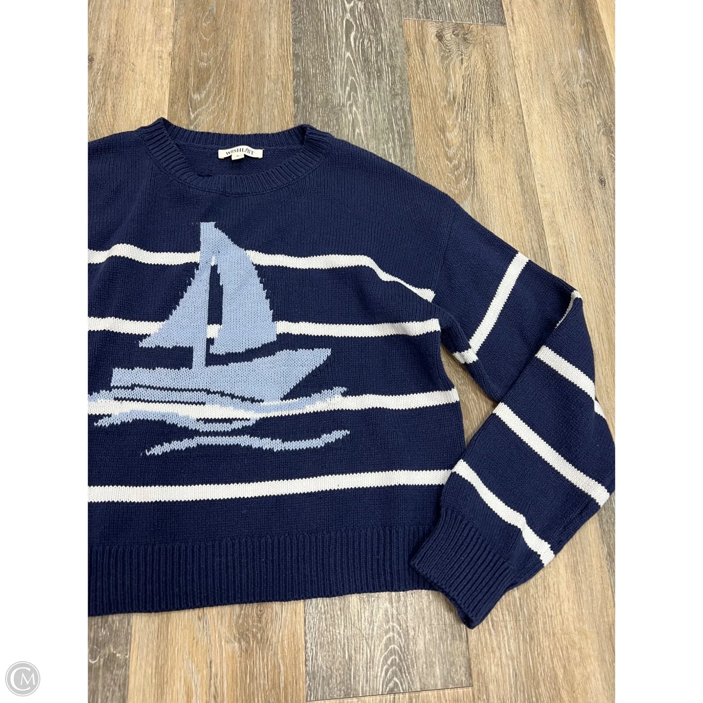 Sweater By Wishlist In Blue, Size: S