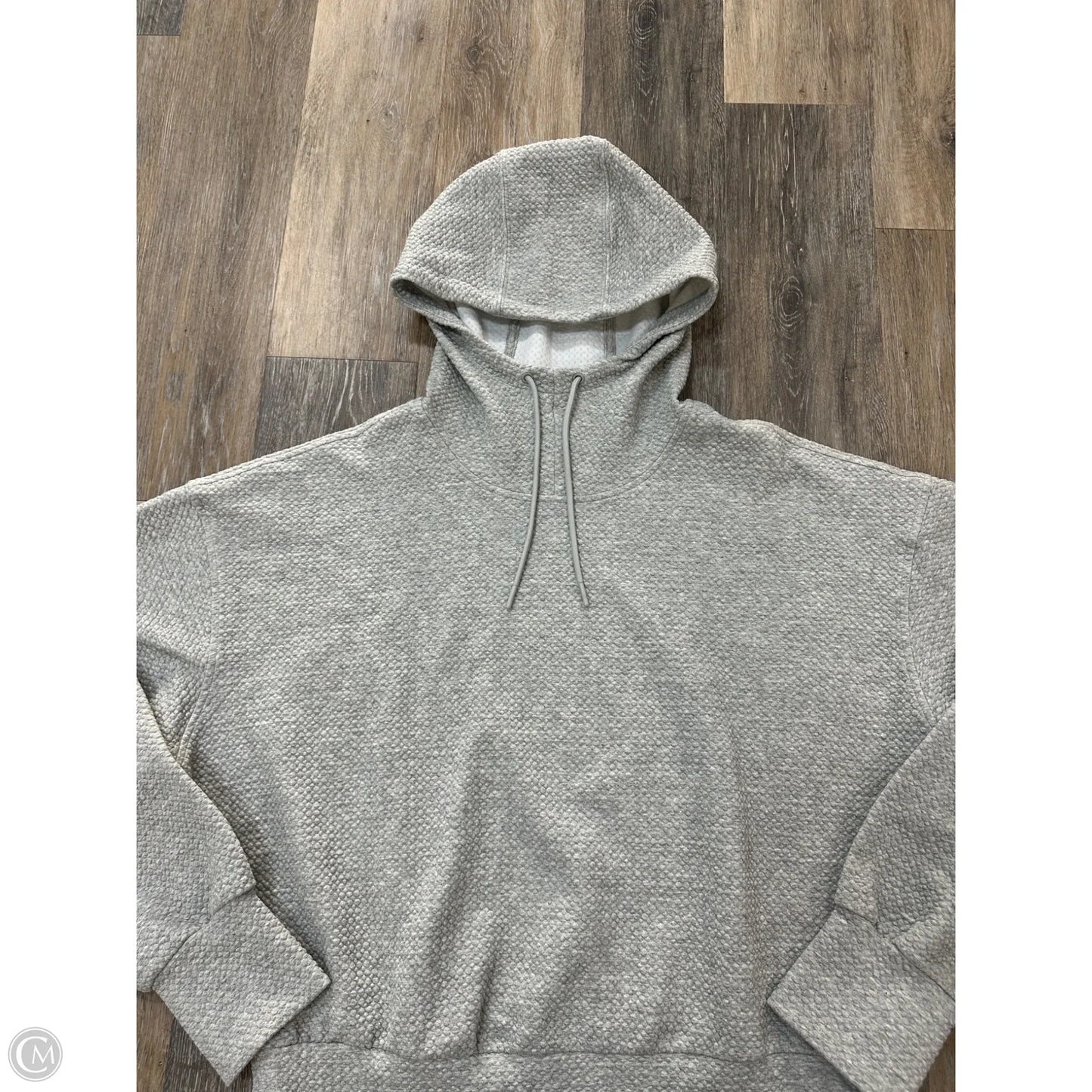 Athletic Sweatshirt Hoodie By Old Navy In Grey, Size: Xl