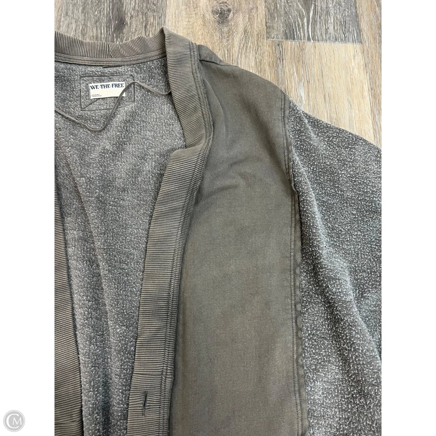 Sweater Cardigan By We The Free In Green, Size: L