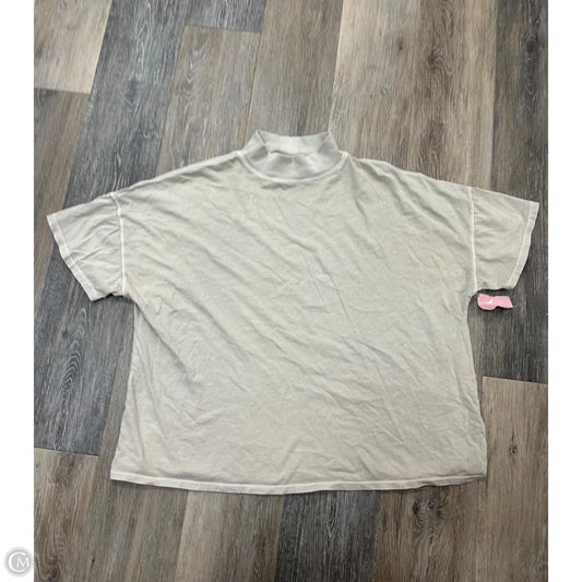Top Short Sleeve By We The Free In Beige, Size: S
