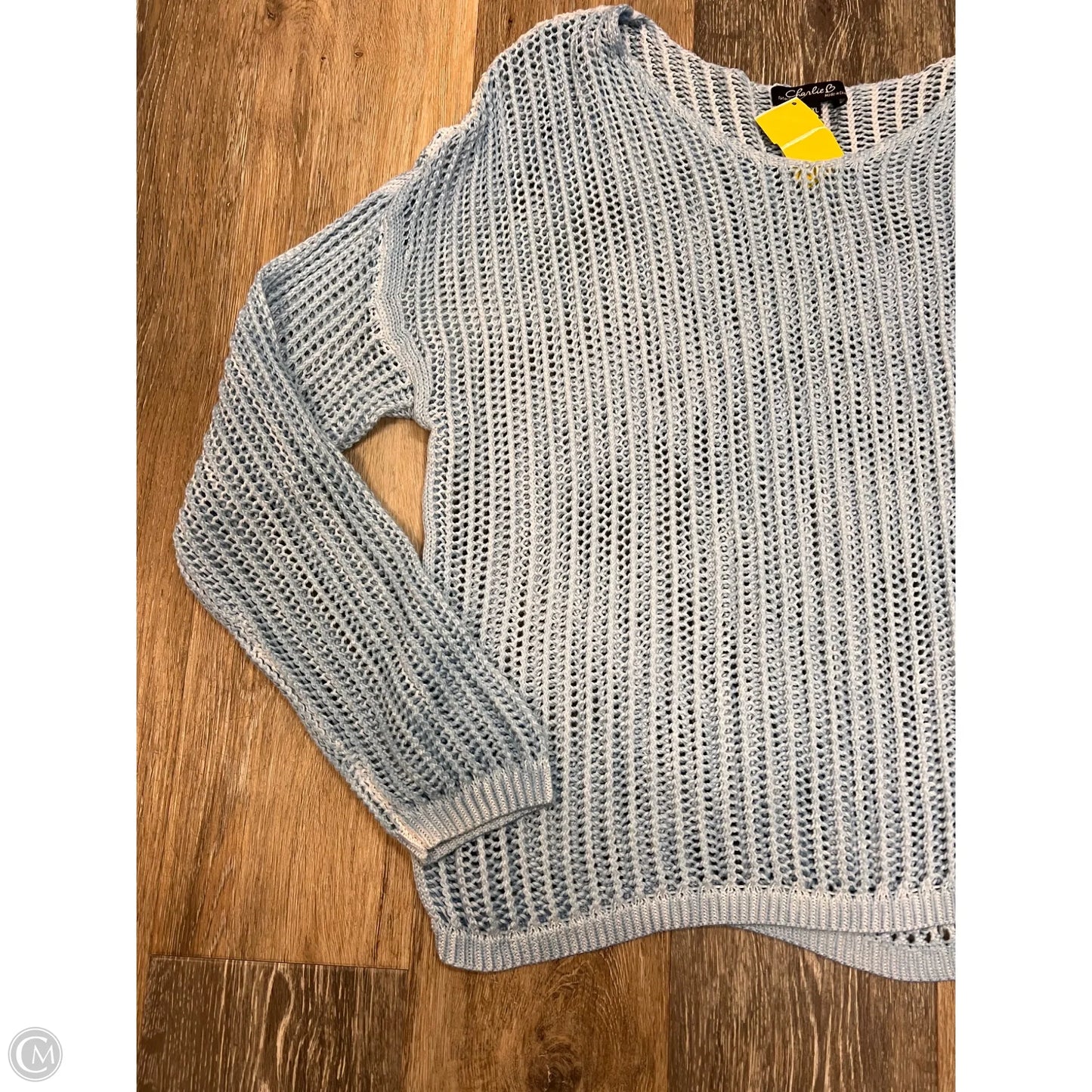 Sweater By Charlie B In Blue, Size: Xl