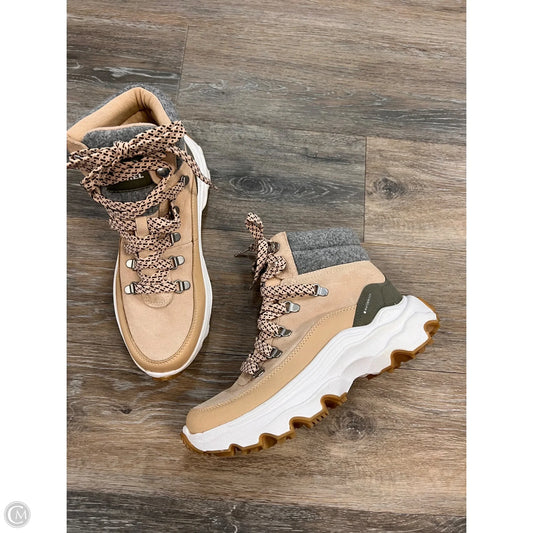 Boots Ankle Flats By Sorel In Tan, Size: 8.5