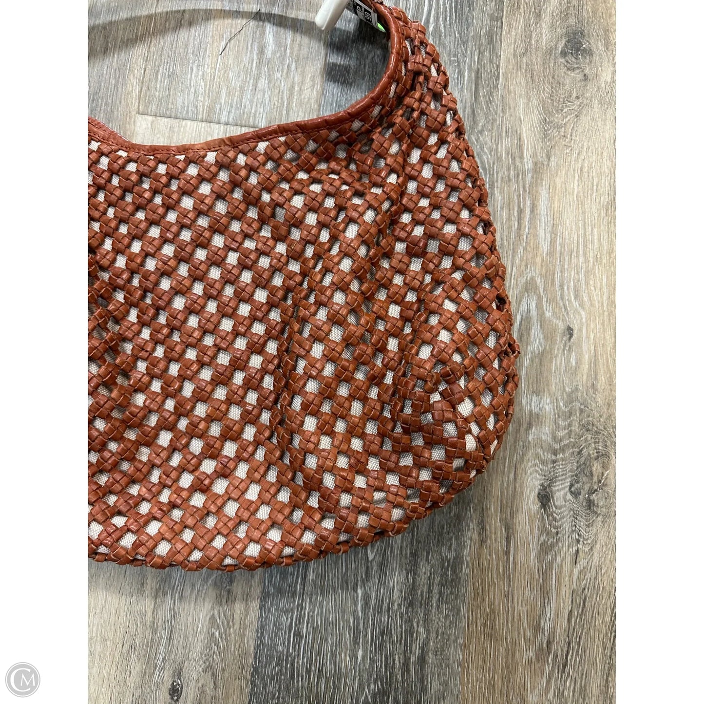 Handbag Leather By Marta Ponti Portugal, Size: Large