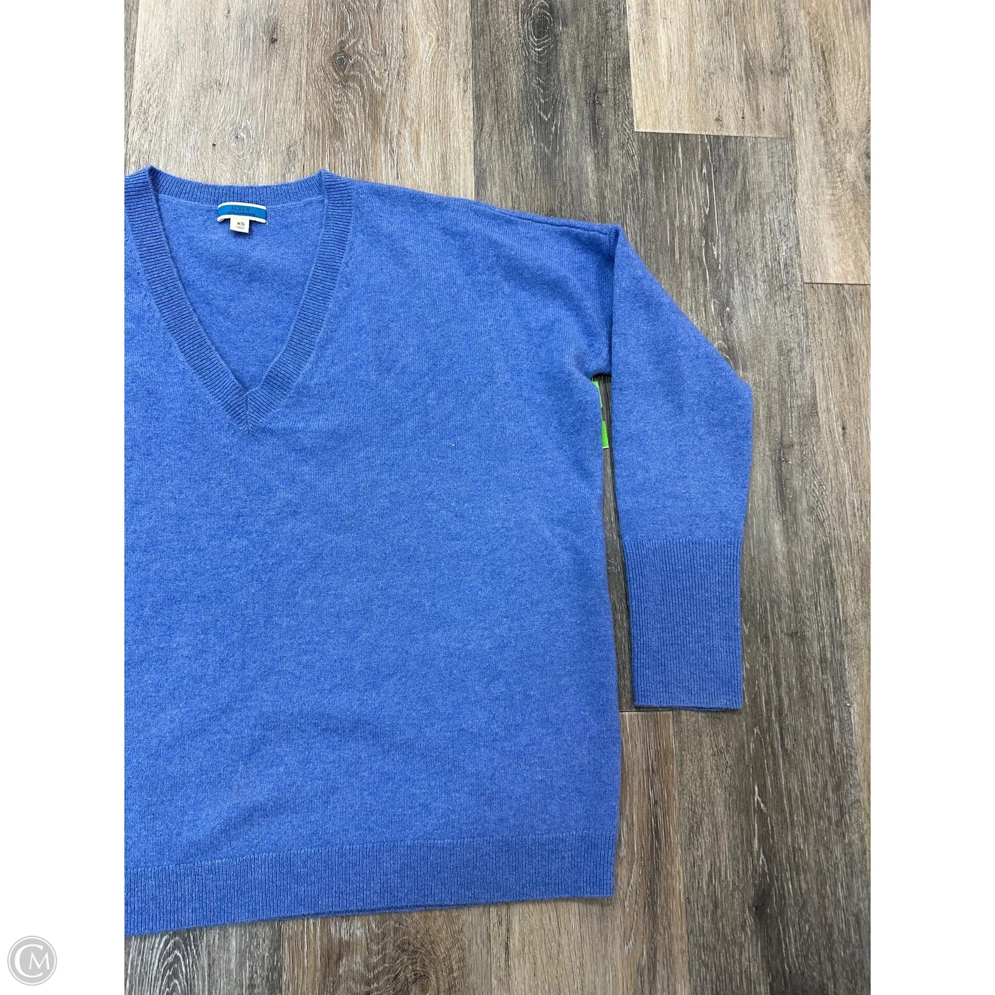 Sweater Cashmere By J. Crew In Blue, Size: Xs