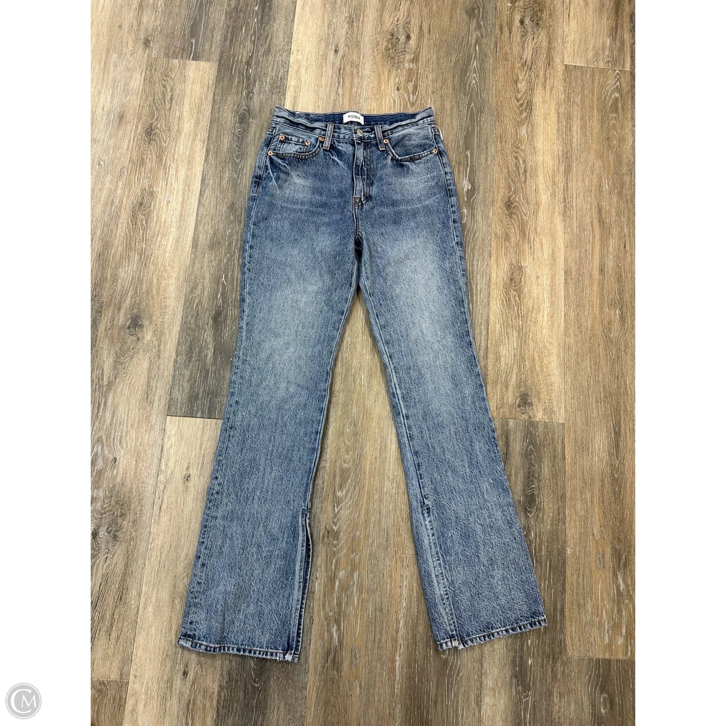 Jeans Straight By Pistola In Blue Denim, Size: 0