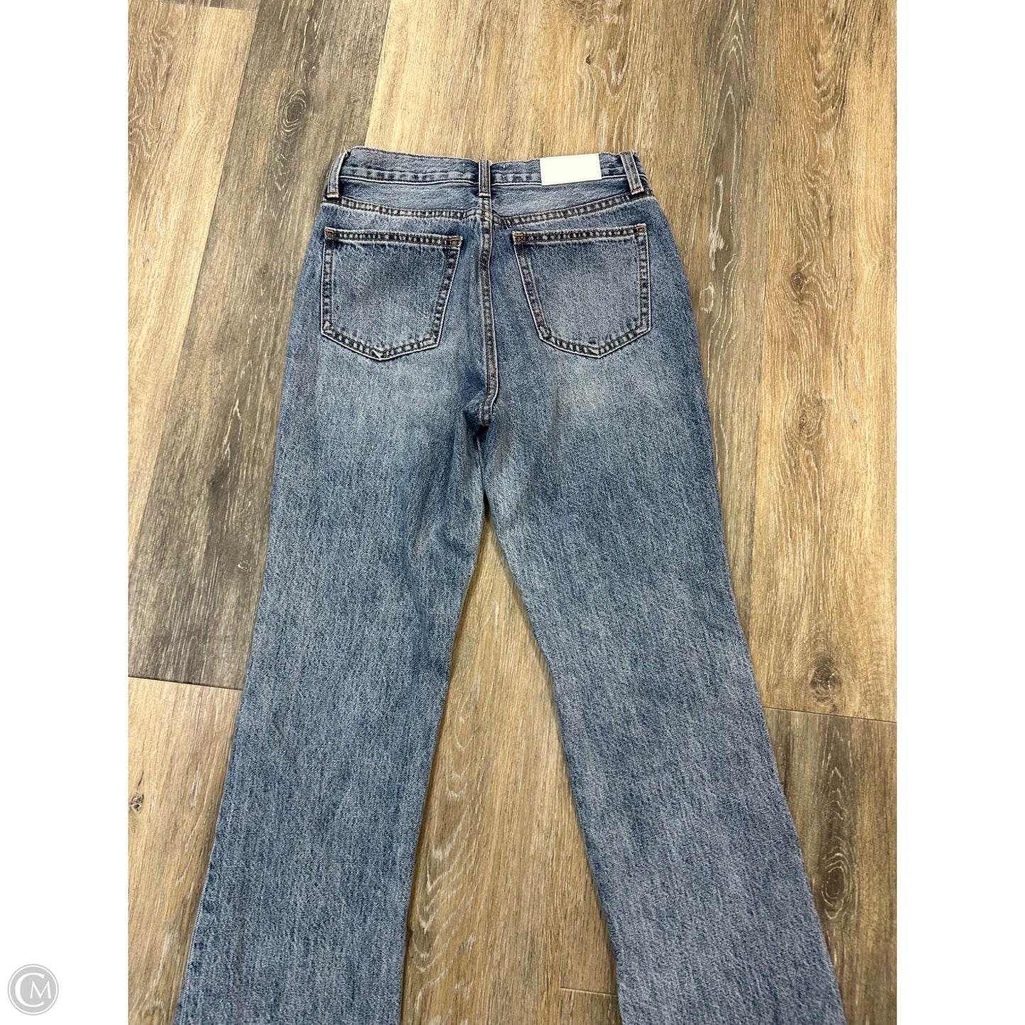Jeans Straight By Pistola In Blue Denim, Size: 0