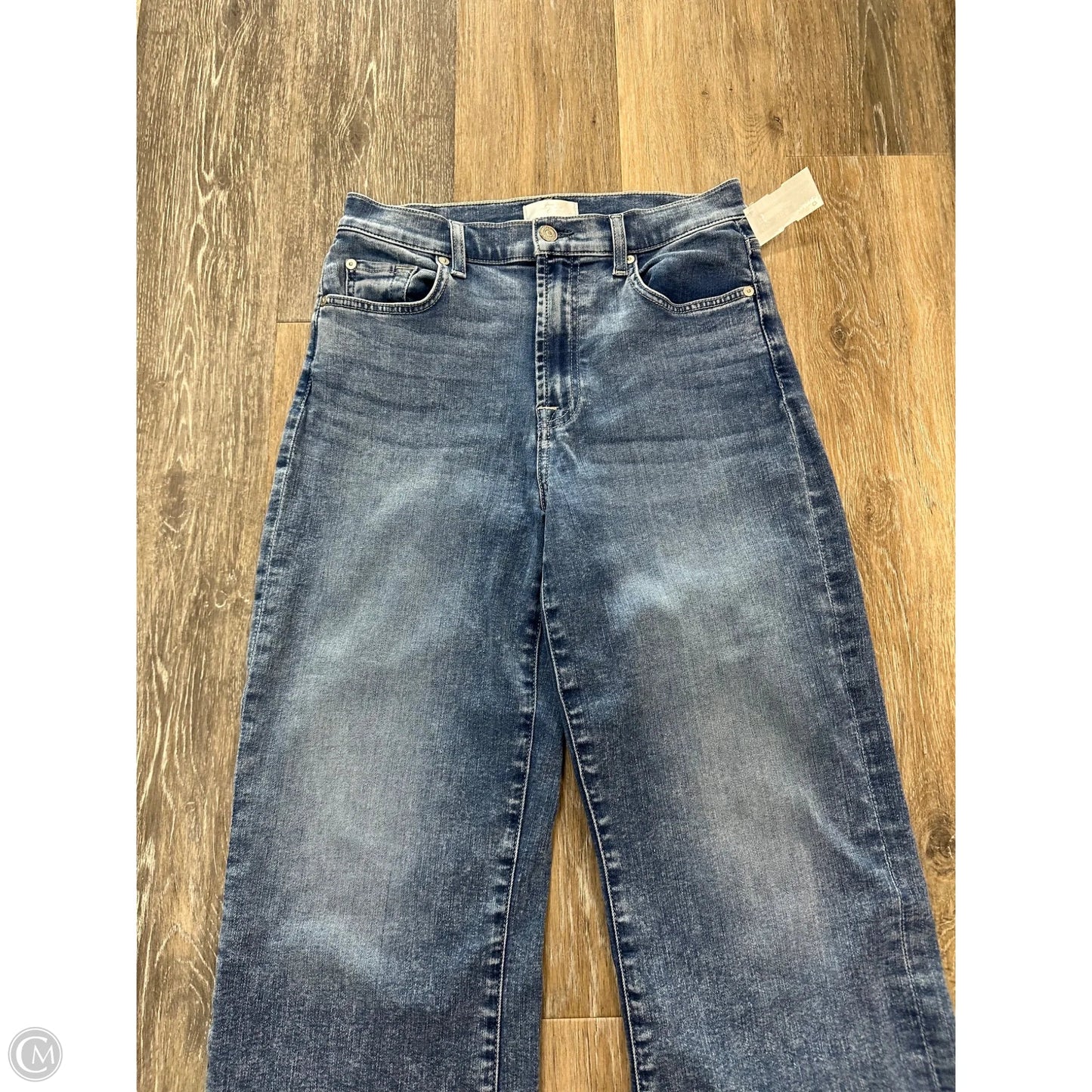 Jeans Designer By 7 For All Mankind In Blue Denim, Size: 4