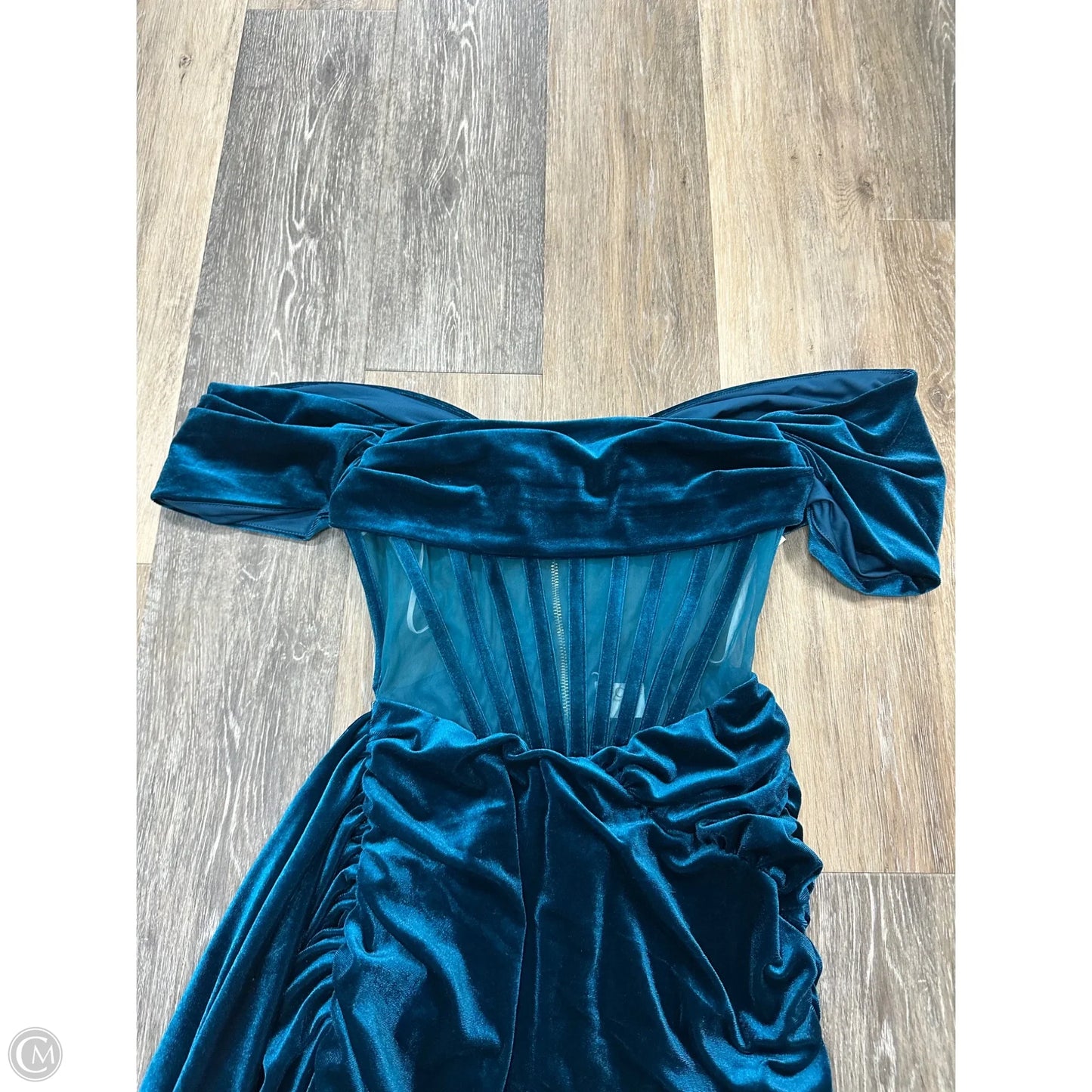 Dress Party Midi By Miss Circle In Blue, Size: M