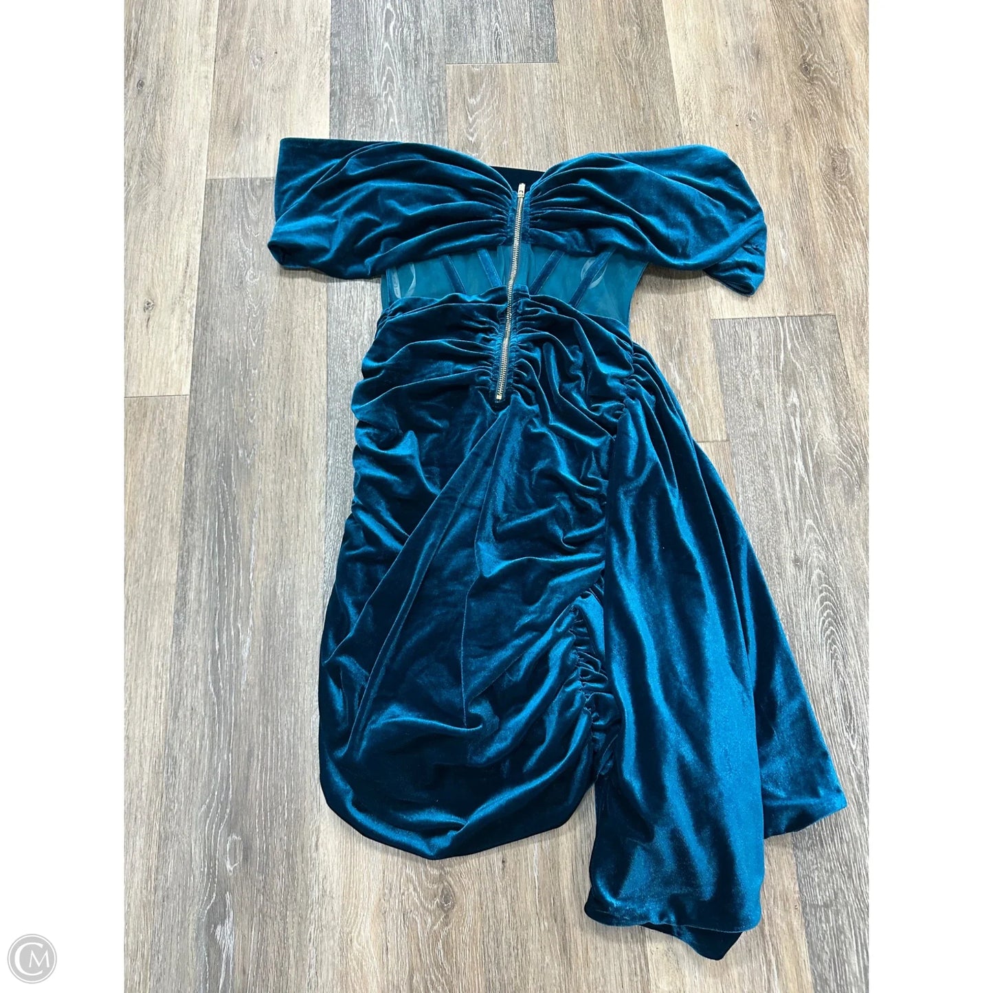 Dress Party Midi By Miss Circle In Blue, Size: M