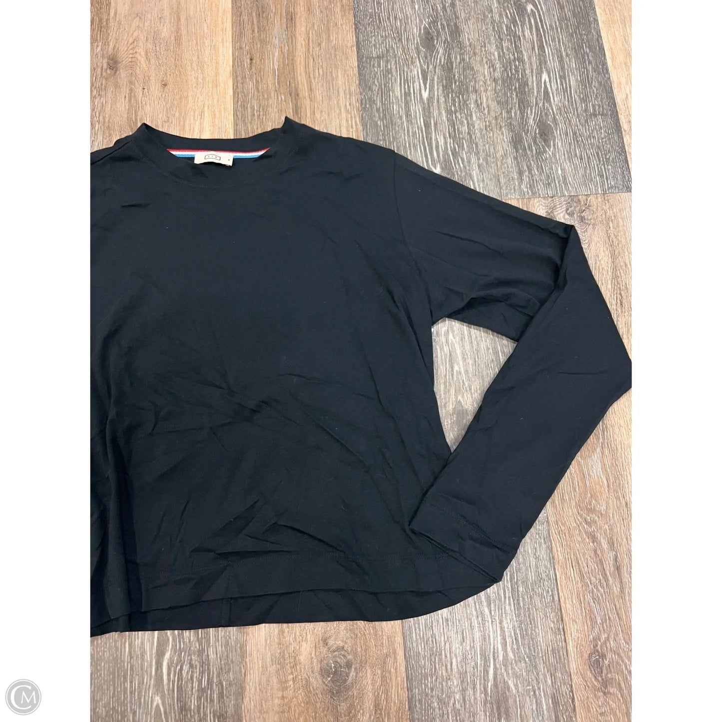 Top Long Sleeve By AYR In Black, Size: M