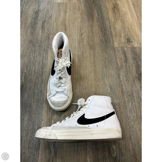 Shoes Athletic By Nike In Black & White, Size: 7