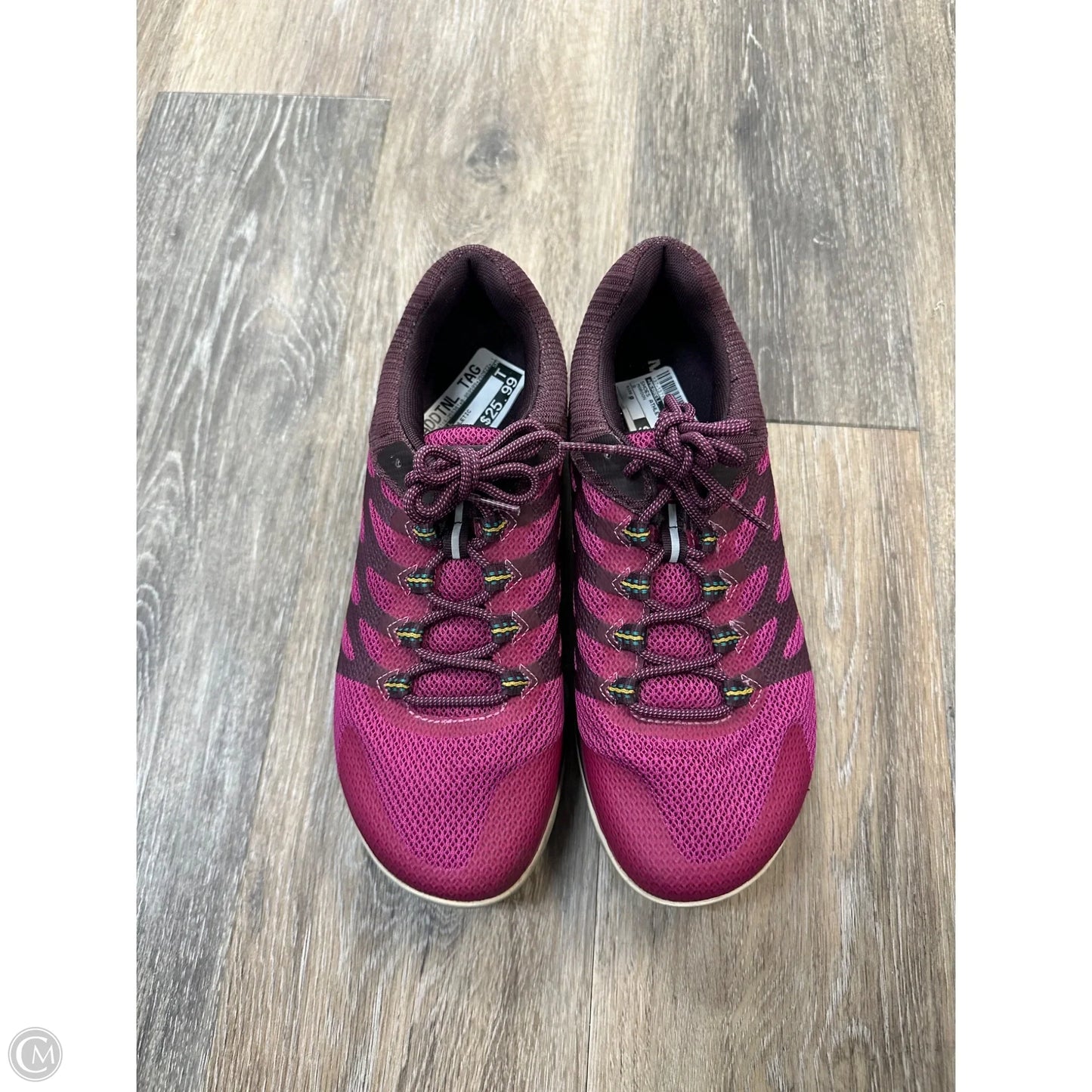 Shoes Athletic By Merrell In Maroon, Size: 9