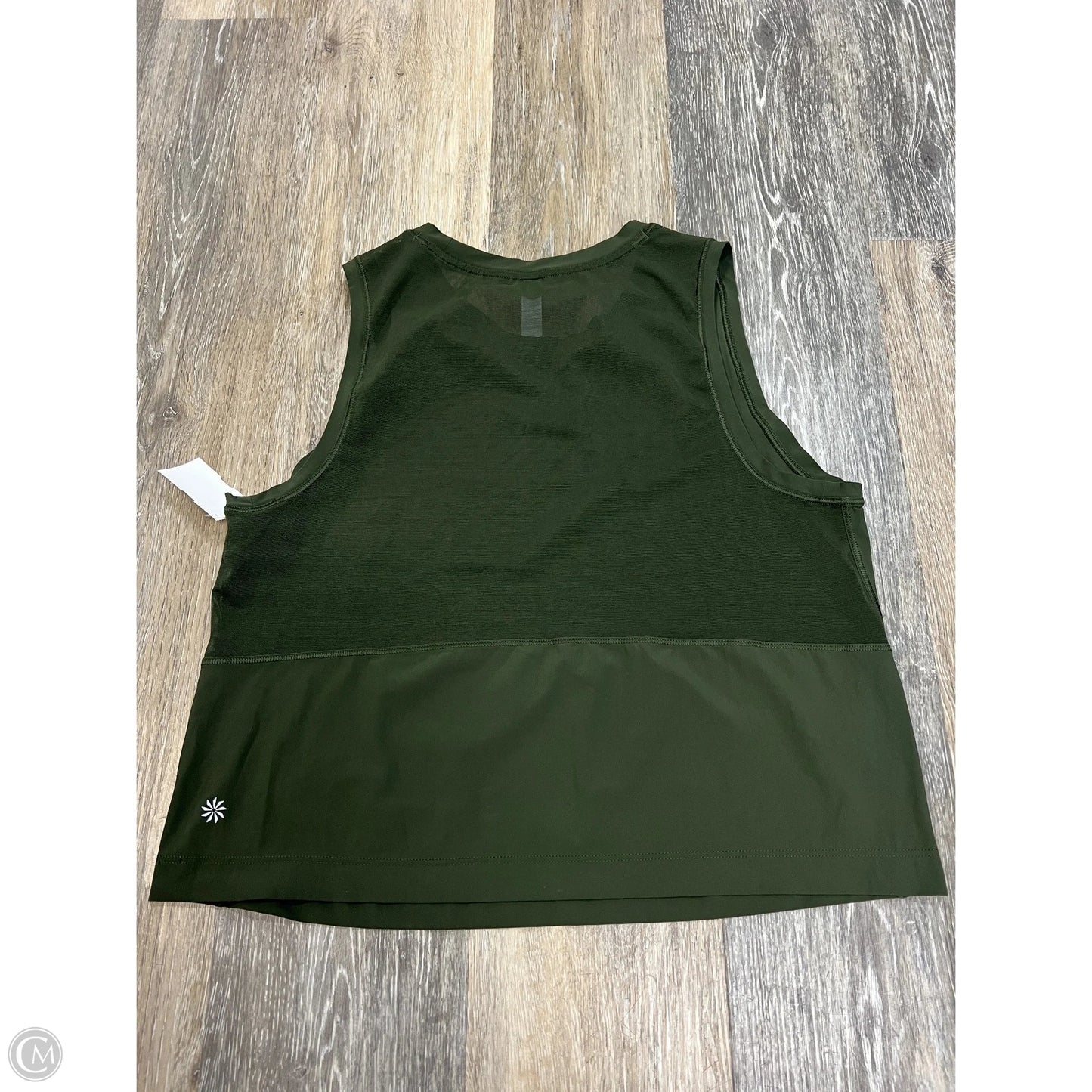 Athletic Tank Top By Athleta In Green, Size: S