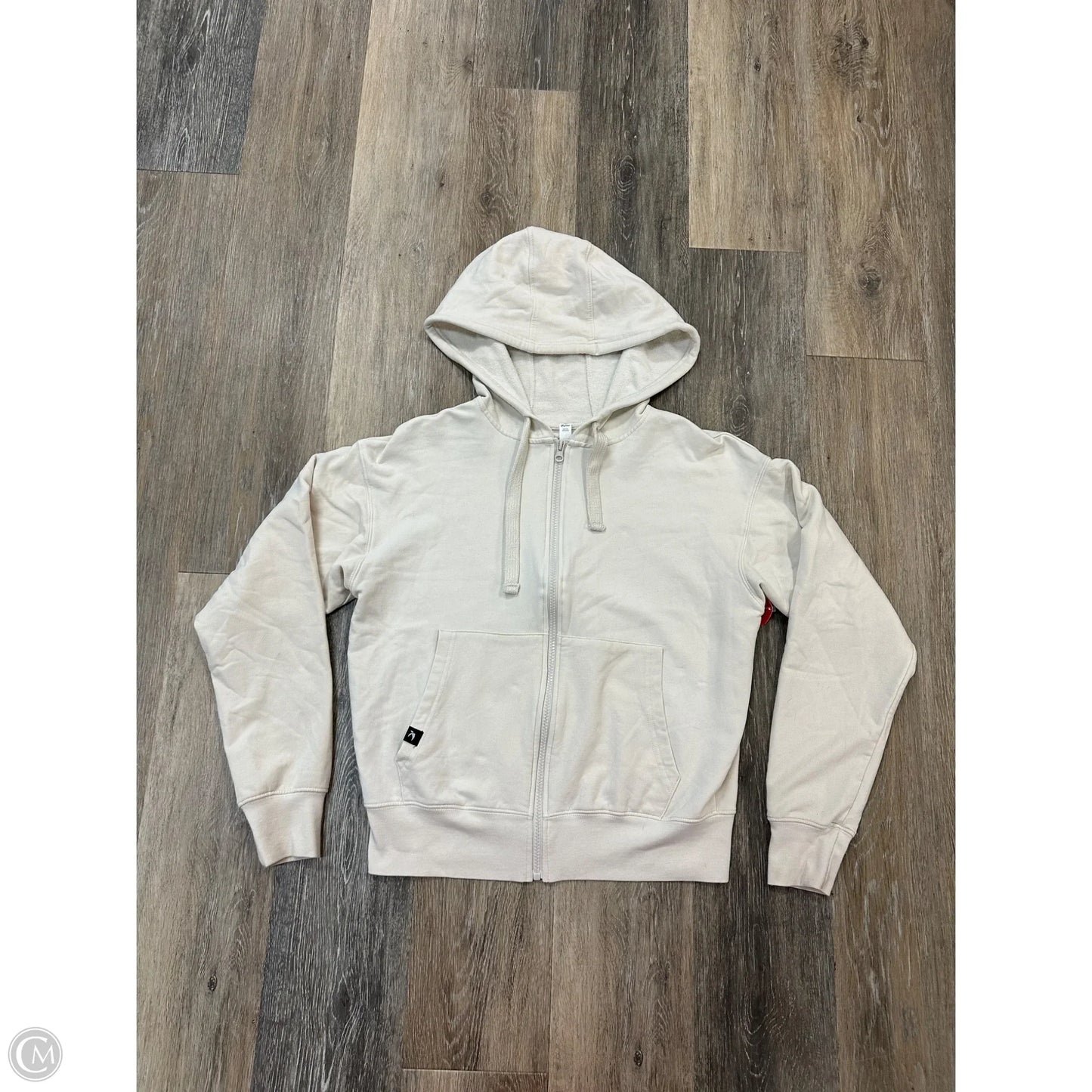 Athletic Jacket By Glyder In Cream, Size: Xs