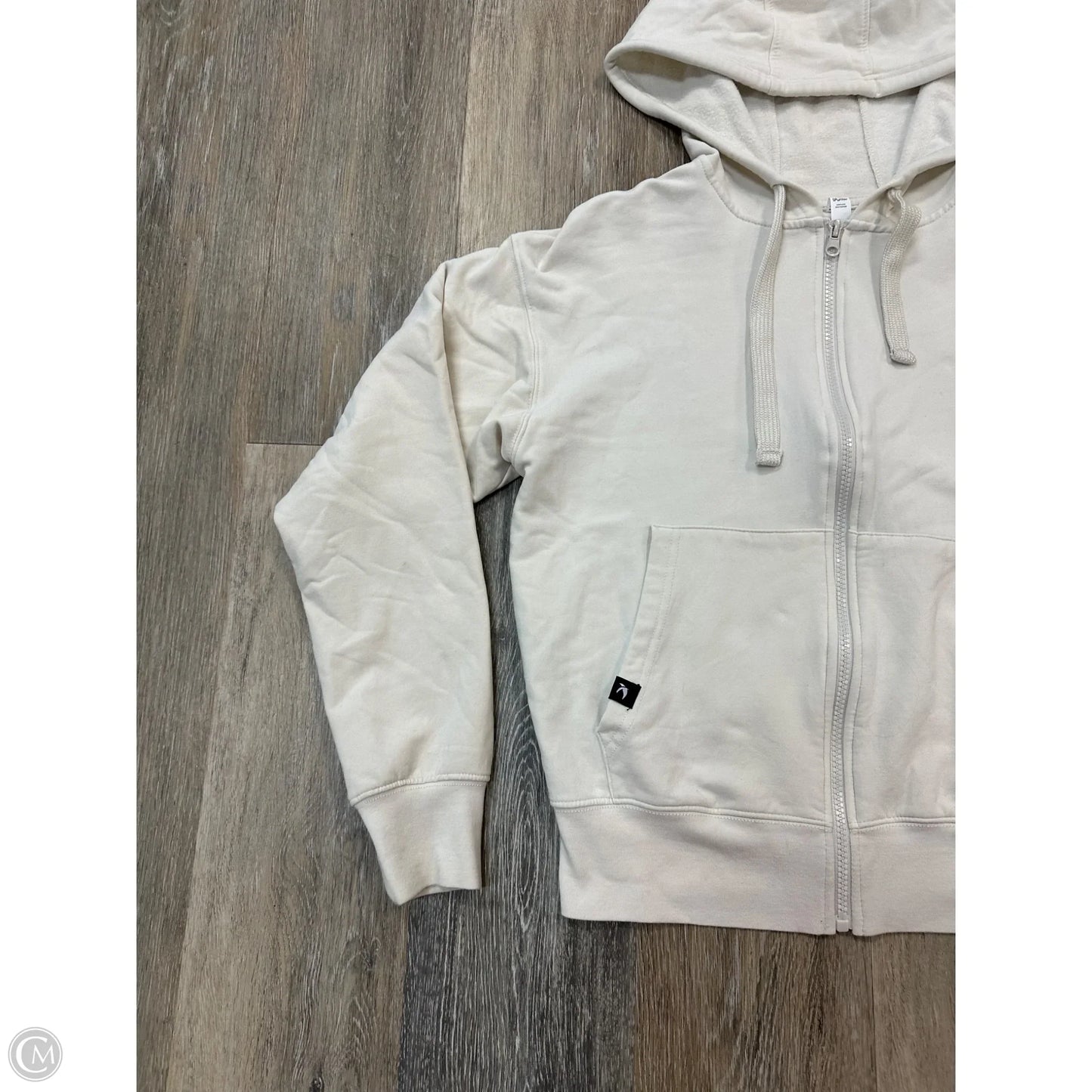 Athletic Jacket By Glyder In Cream, Size: Xs