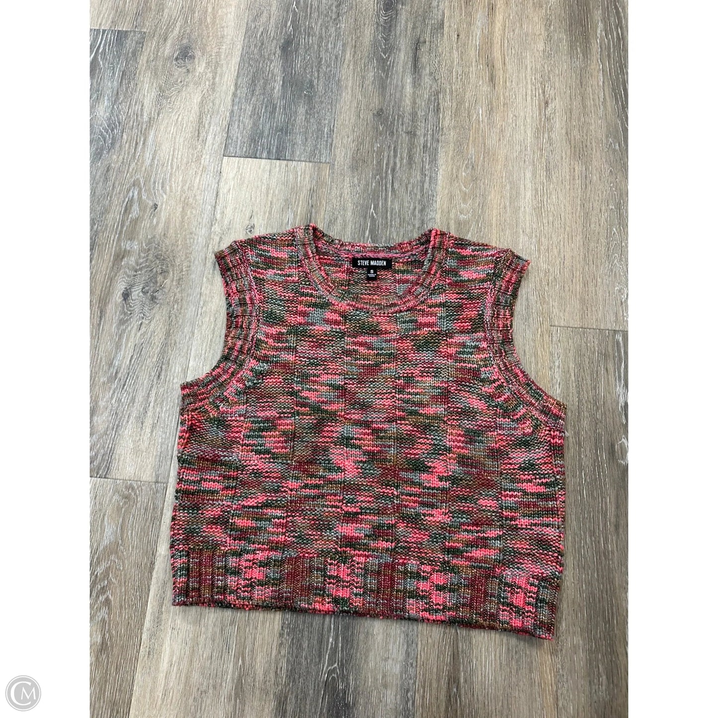 Sweater Short Sleeve By Steve Madden In Pink, Size: S