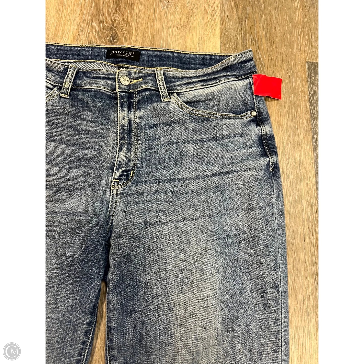 -Jeans Skinny By Judy Blue In Blue Denim, Size: 12/31