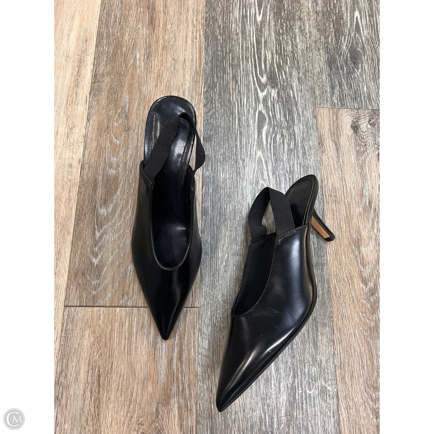 Shoes Heels Kitten By H&m In Black, Size: 7