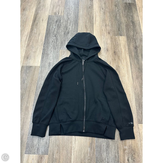 Athletic Jacket By Ypb In Black, Size: Xs