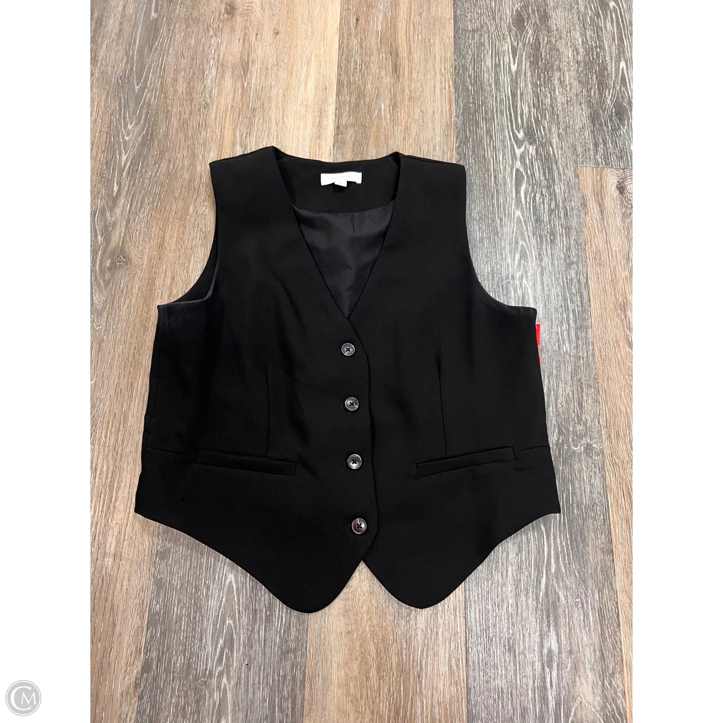 Vest Other By All Row In Black, Size: S