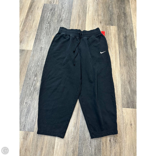 Athletic Pants By Nike Apparel In Black, Size: L