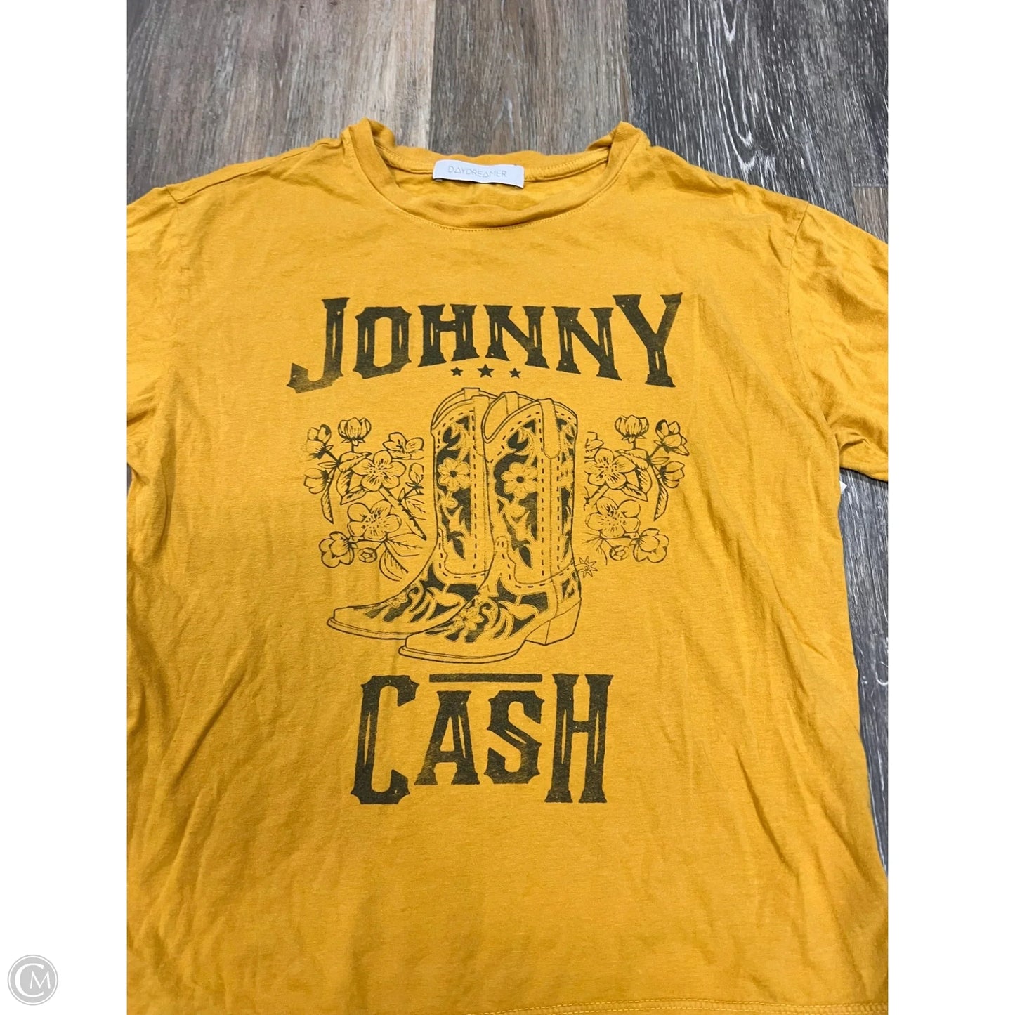 Top Short Sleeve By Daydreamer In Yellow, Size: Xs