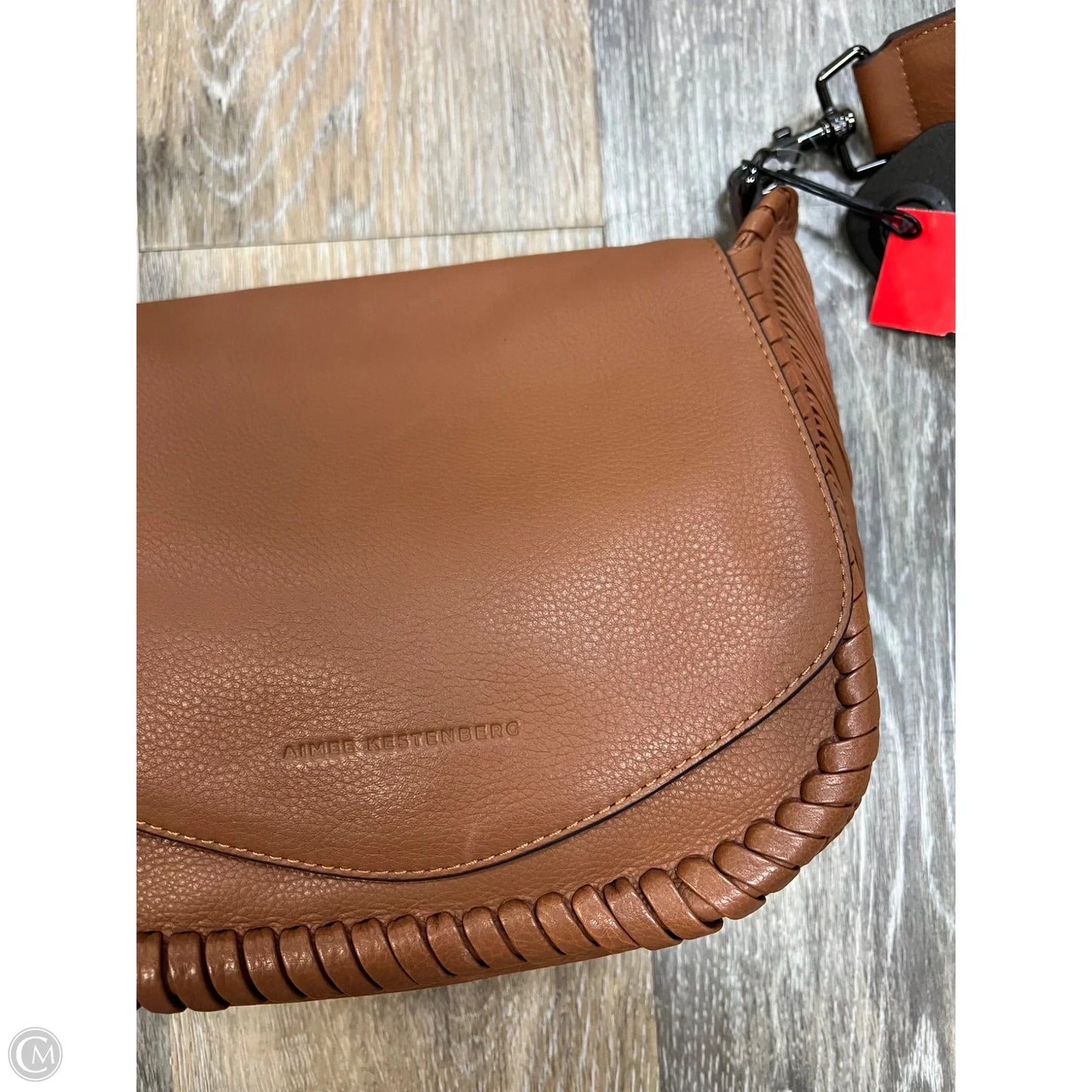 Crossbody Leather By Aimee Kestenberg, Size: Medium