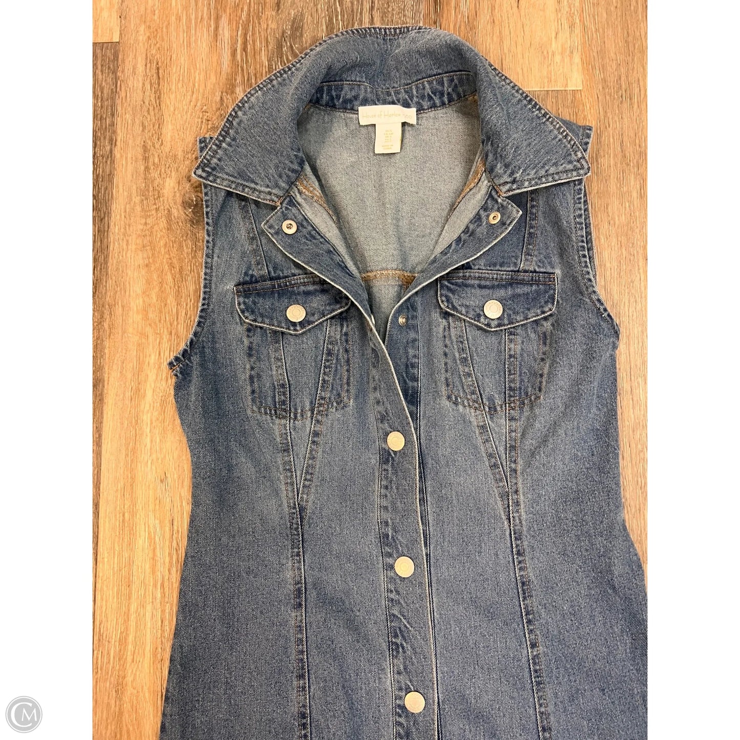 Dress Party Long By House Of Harlow In Blue Denim, Size: S