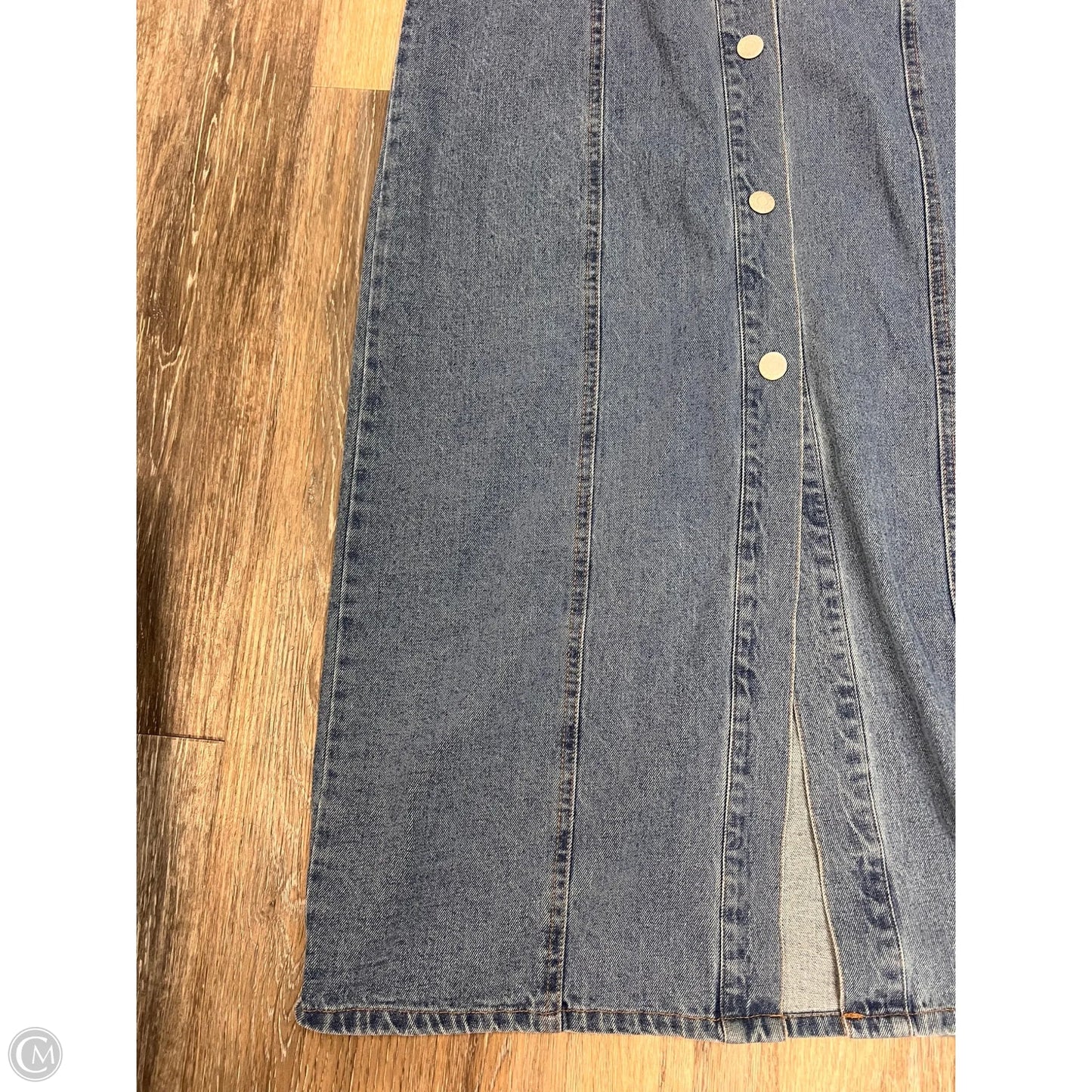 Dress Party Long By House Of Harlow In Blue Denim, Size: S