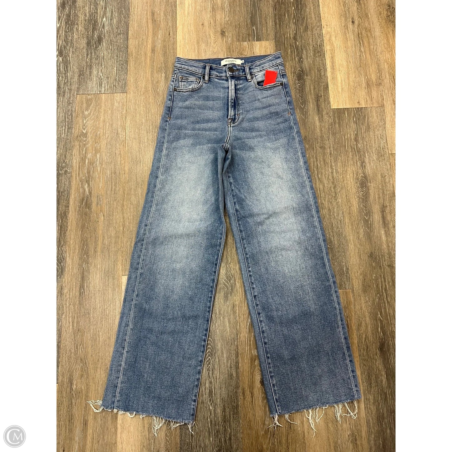 Jeans Wide Leg By Hidden In Blue Denim, Size: 0