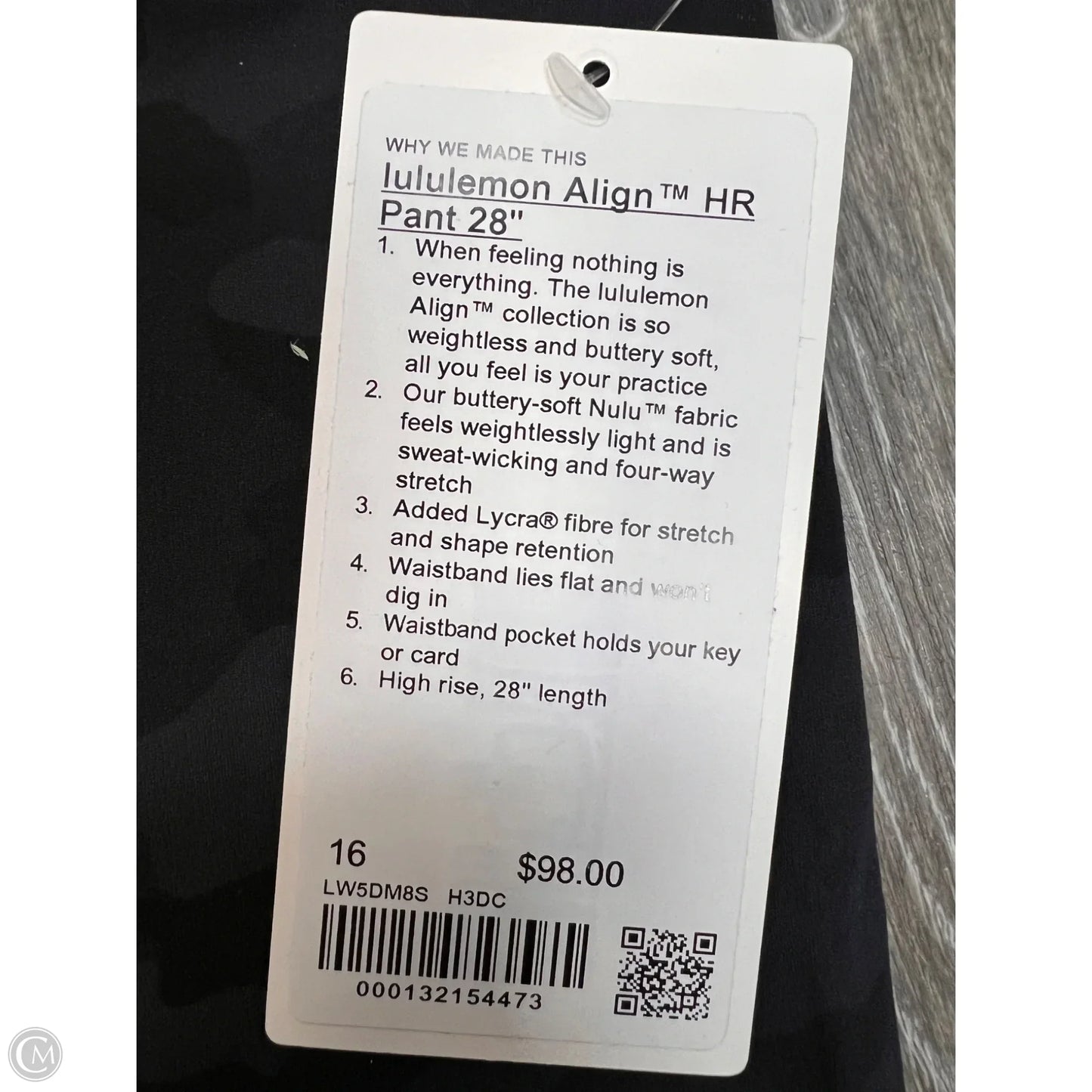 Athletic Pants By Lululemon In Camouflage Print, Size: 16