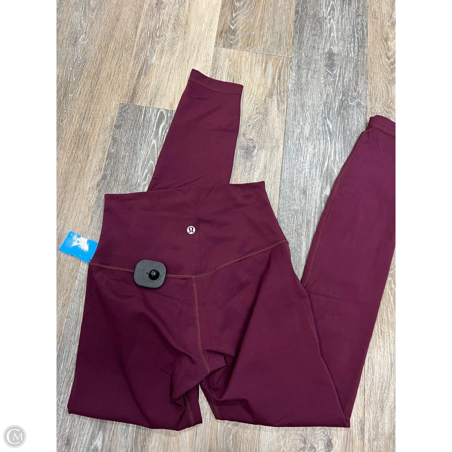 -Athletic Pants By Lululemon In Maroon, Size: 4