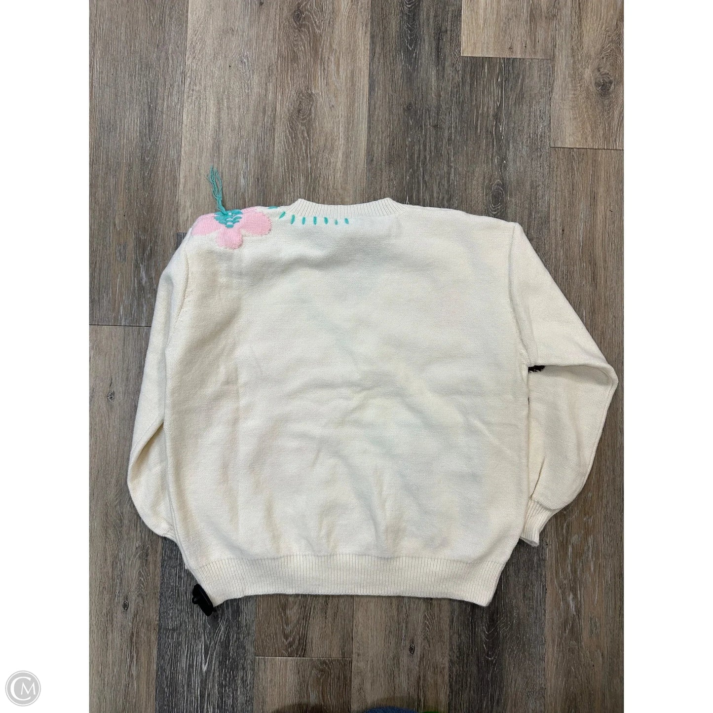 Sweater By Pol In White, Size: S