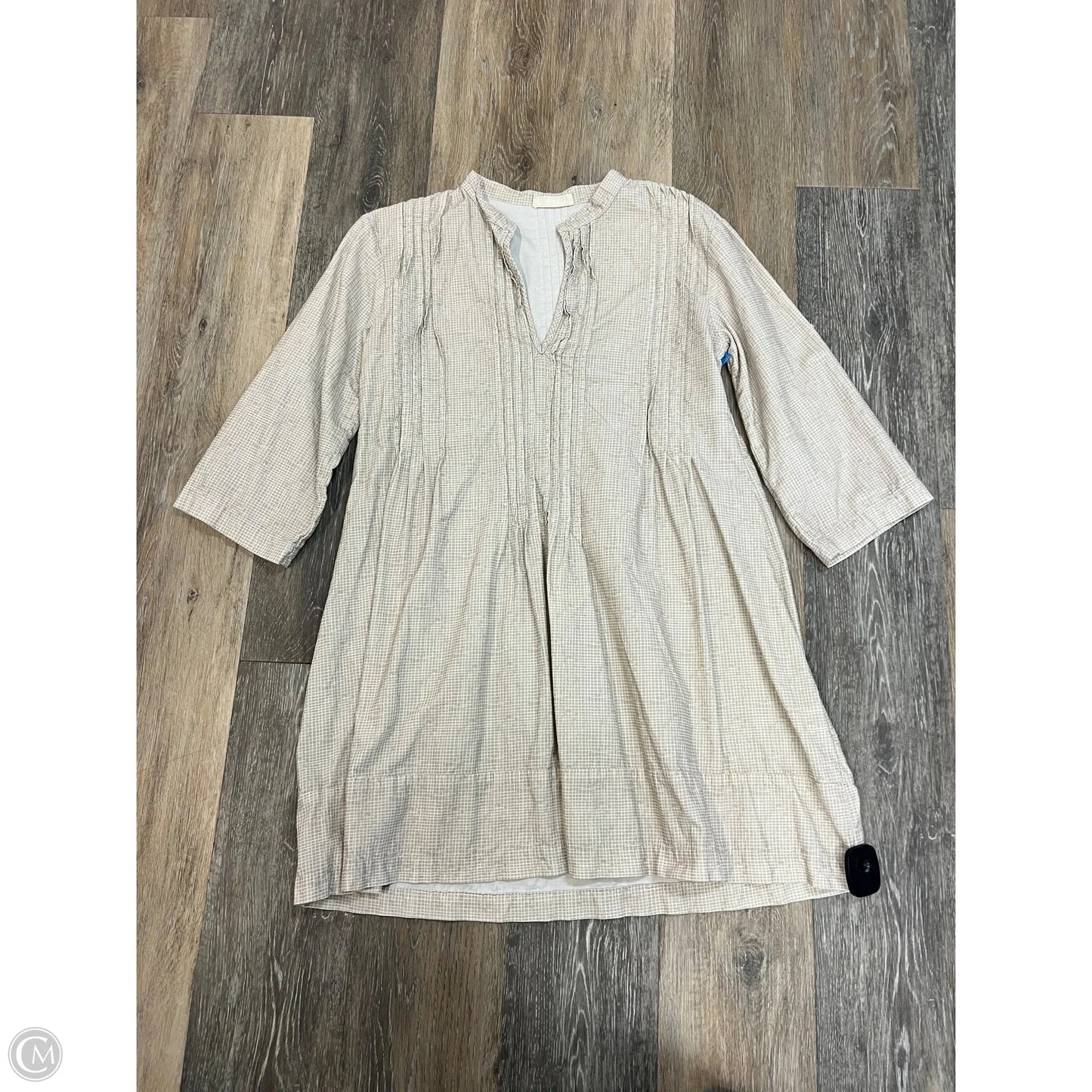 Dress Casual Short By CP Shades In Checkered Pattern, Size: S