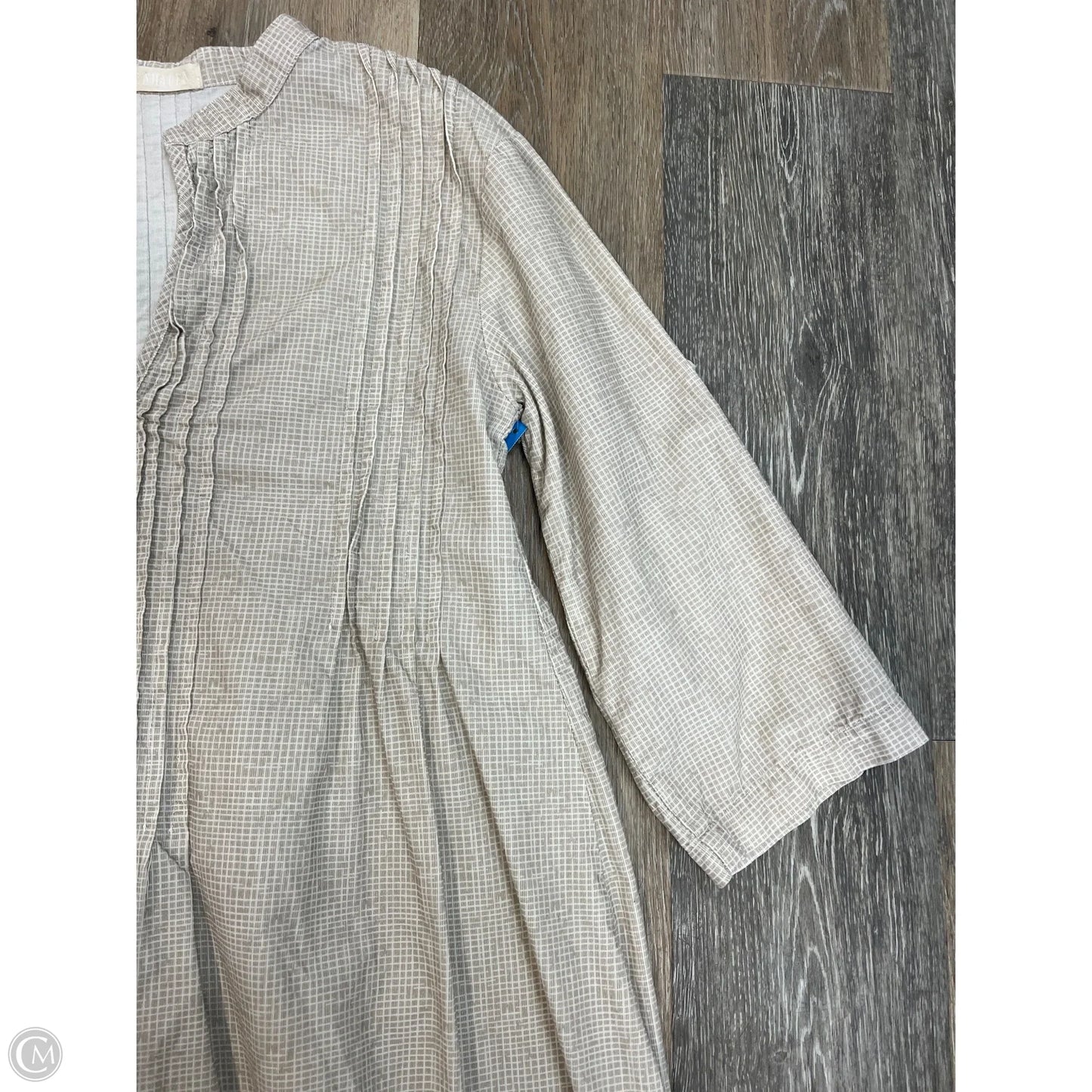 Dress Casual Short By CP Shades In Checkered Pattern, Size: S