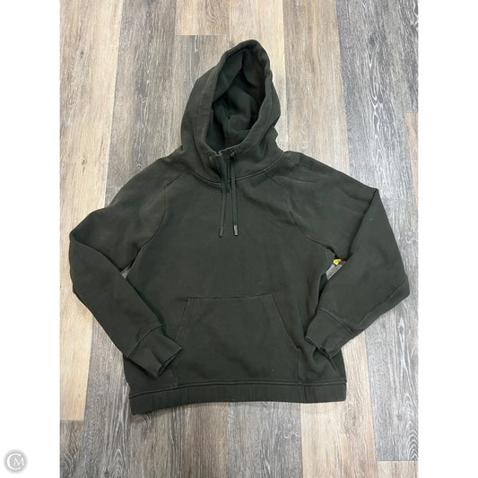 Athletic Sweatshirt Hoodie By Lululemon In Green, Size: 8