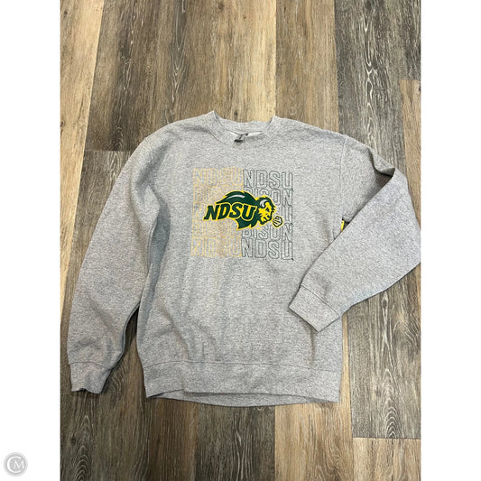 Sweatshirt Crewneck By Gildan In Grey, Size: S