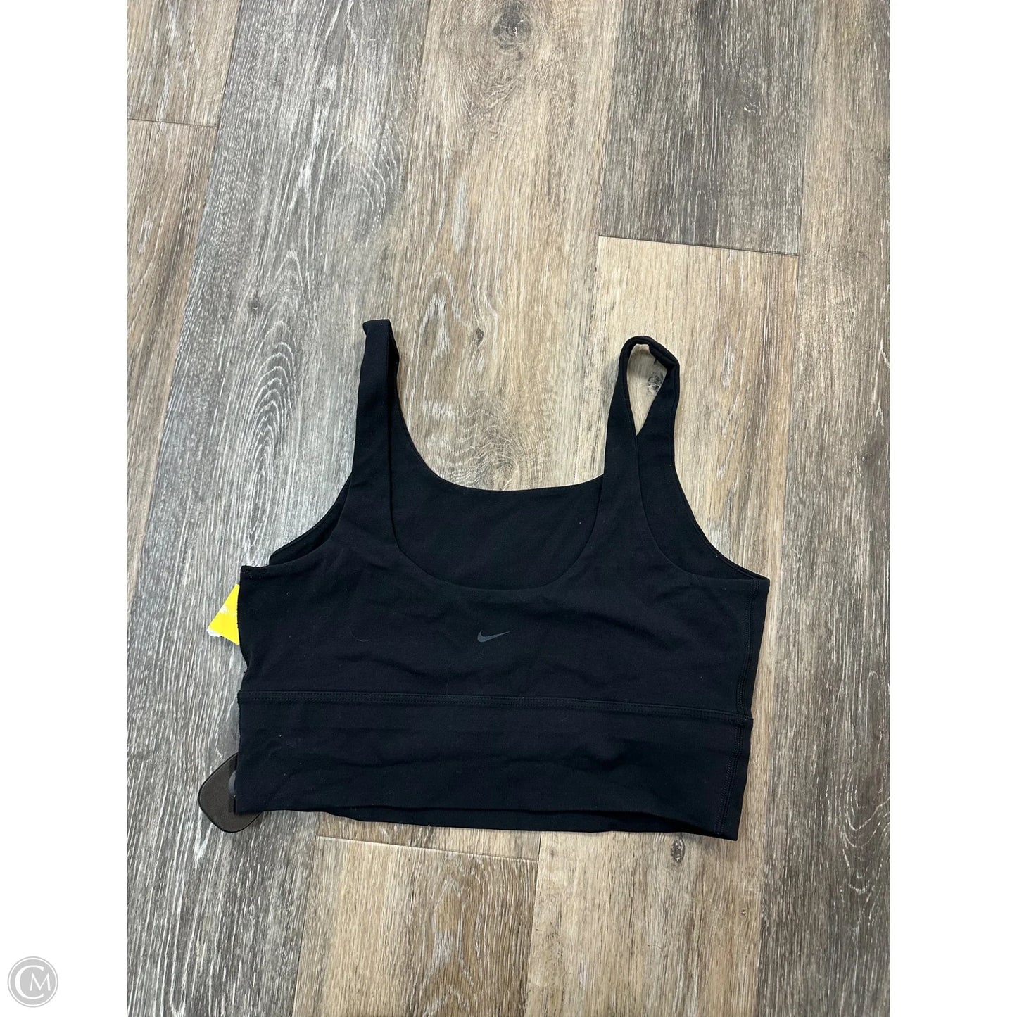 Athletic Bra By Nike Apparel In Black, Size: M