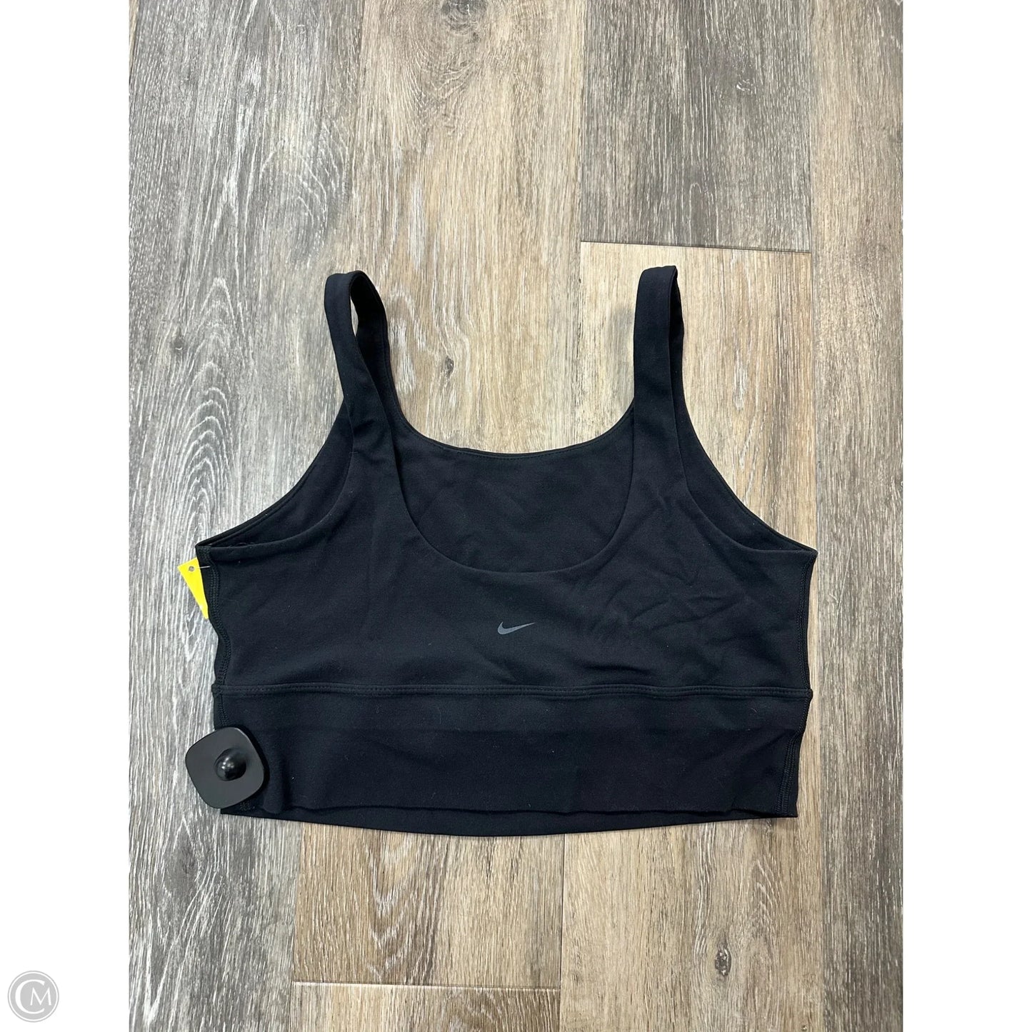 Athletic Bra By Nike Apparel In Black, Size: M