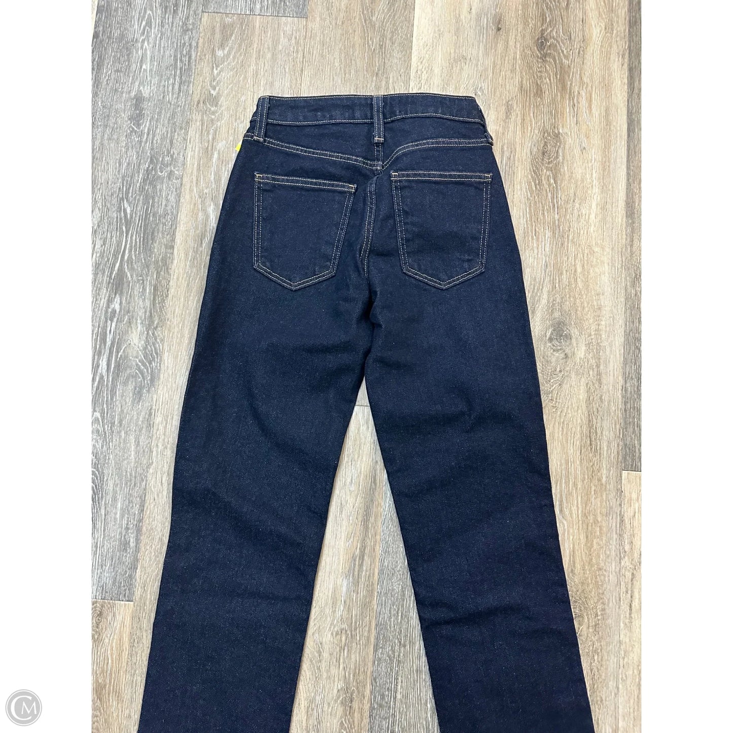 Jeans Straight By Just Black In Blue Denim, Size: 0