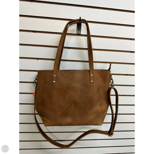 Tote Leather By Cmc, Size: Large