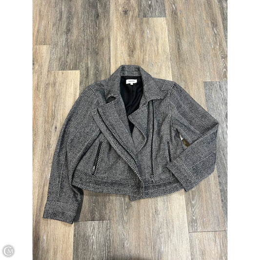 Jacket Moto By Splendid In Black & White, Size: Xs