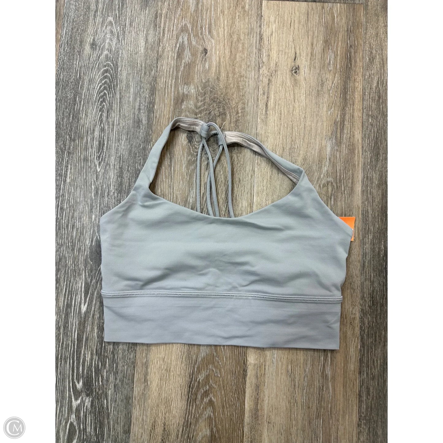 Athletic Bra By Lululemon In Grey, Size: 6