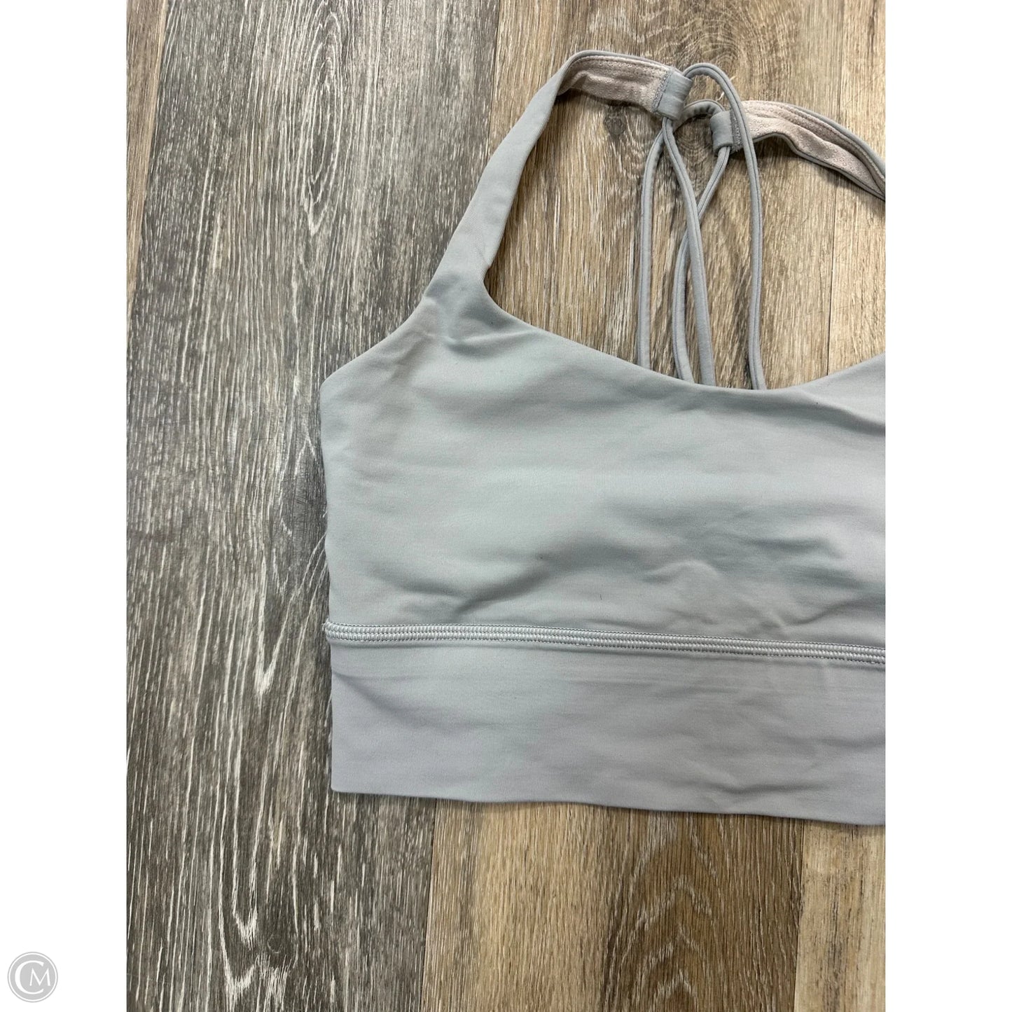 Athletic Bra By Lululemon In Grey, Size: 6